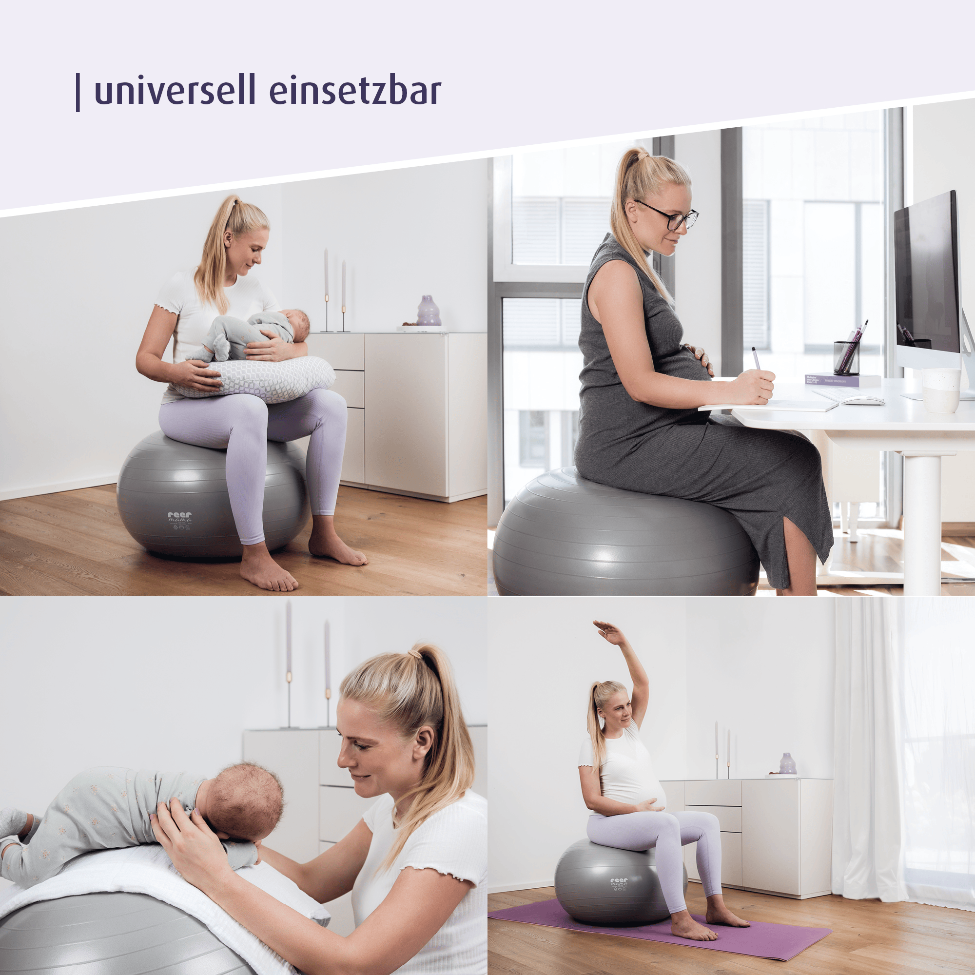 MamiZeit, reer mama, Grau – Produktansicht
