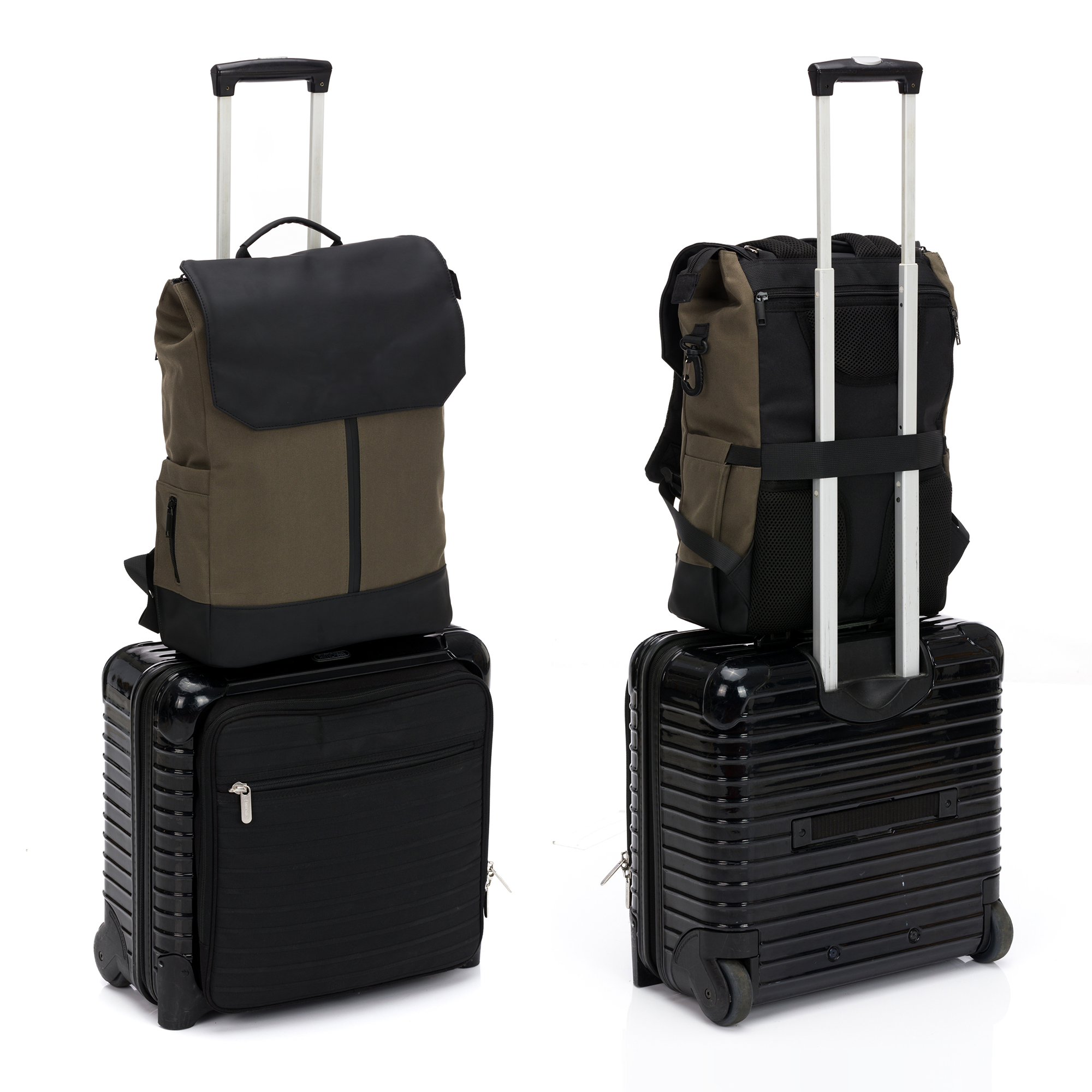 Wickelrucksäcke, LITTLE ONE, Grün – Produktansicht