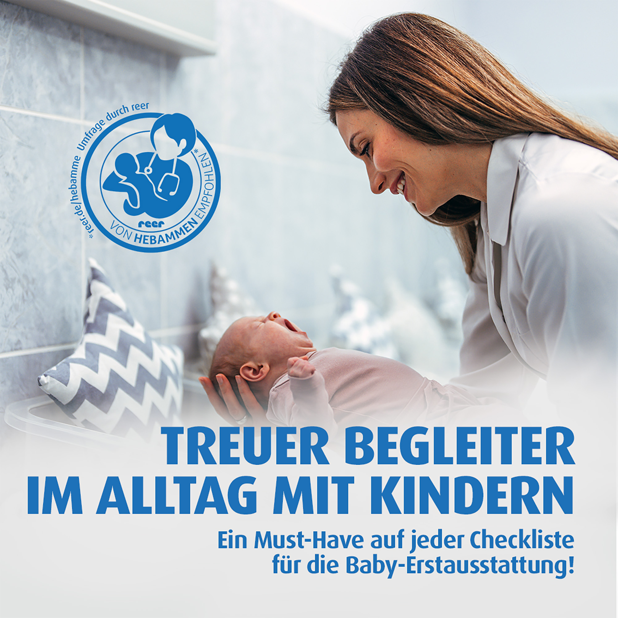 Heizstrahler, reer, Weiß – Produktansicht