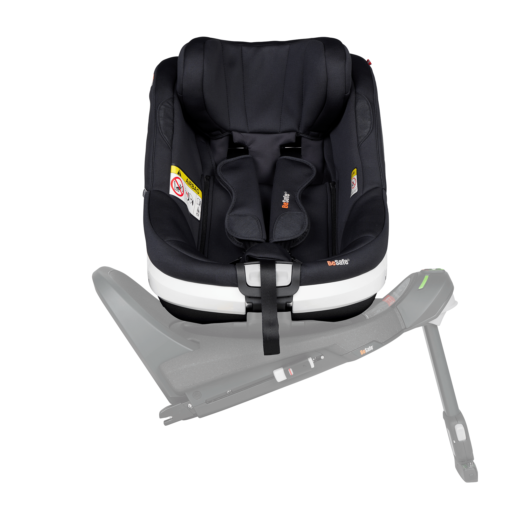 Reboarder 0-18 kg, Gruppe 0+/1, BeSafe, Schwarz – Produktansicht