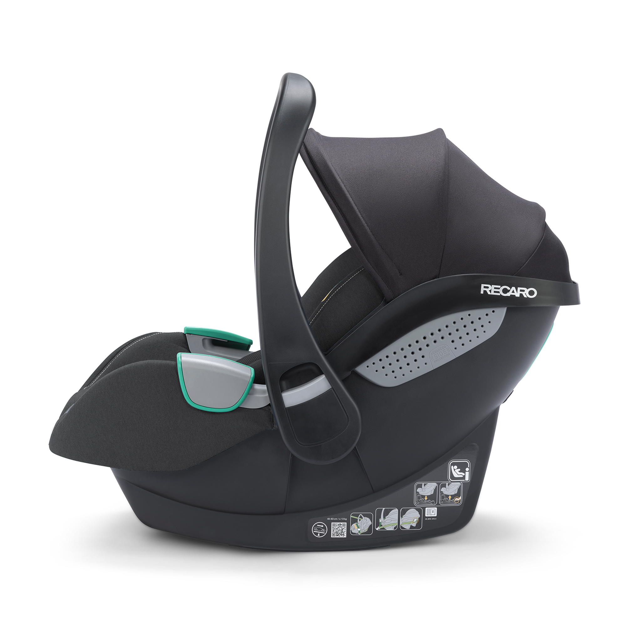 Babyschalen 0-13 kg, Gruppe 0+, RECARO – Produktansicht