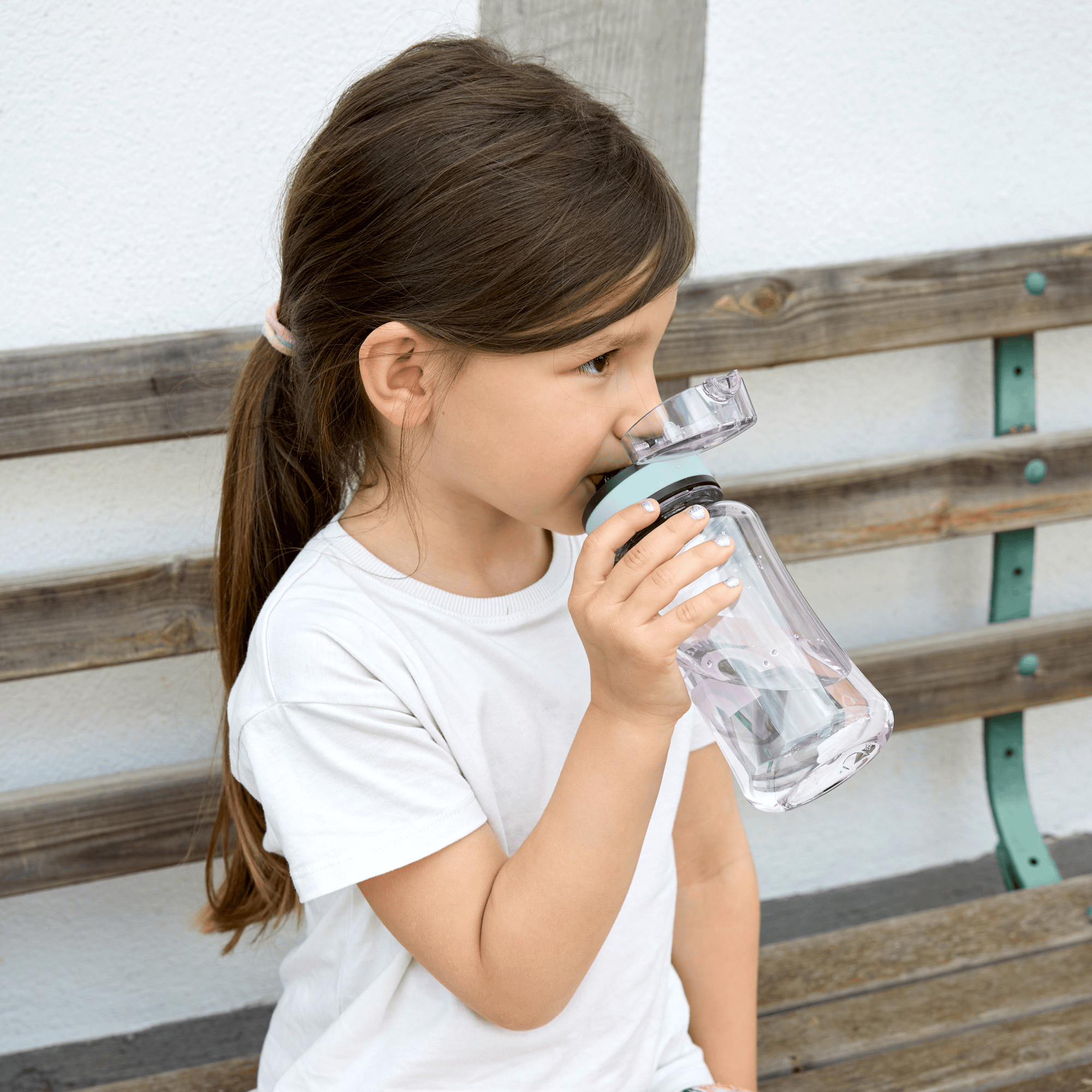 Trinkflaschen, LÄSSIG, Lila – Produktansicht