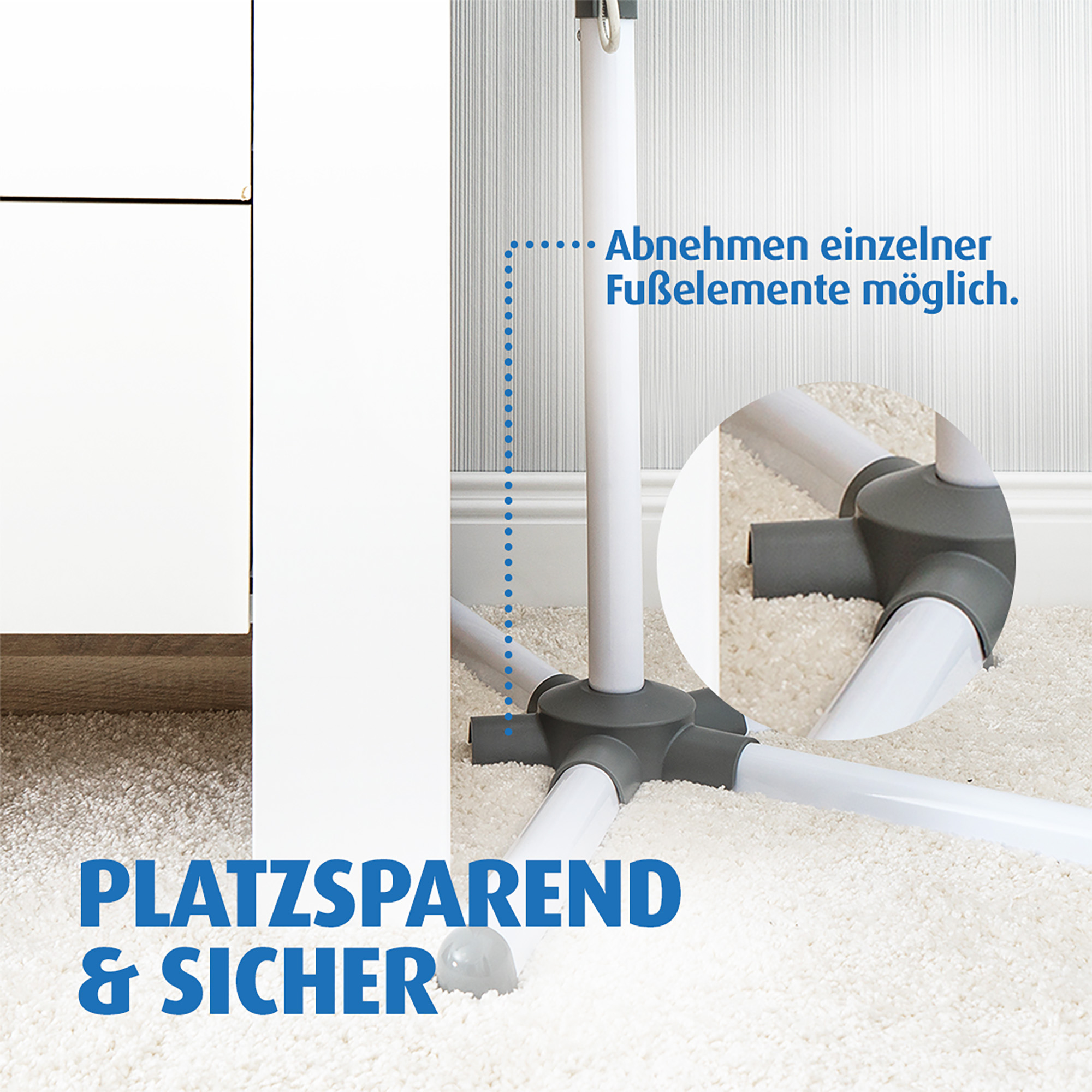 Heizstrahler, reer, Weiß – Produktansicht
