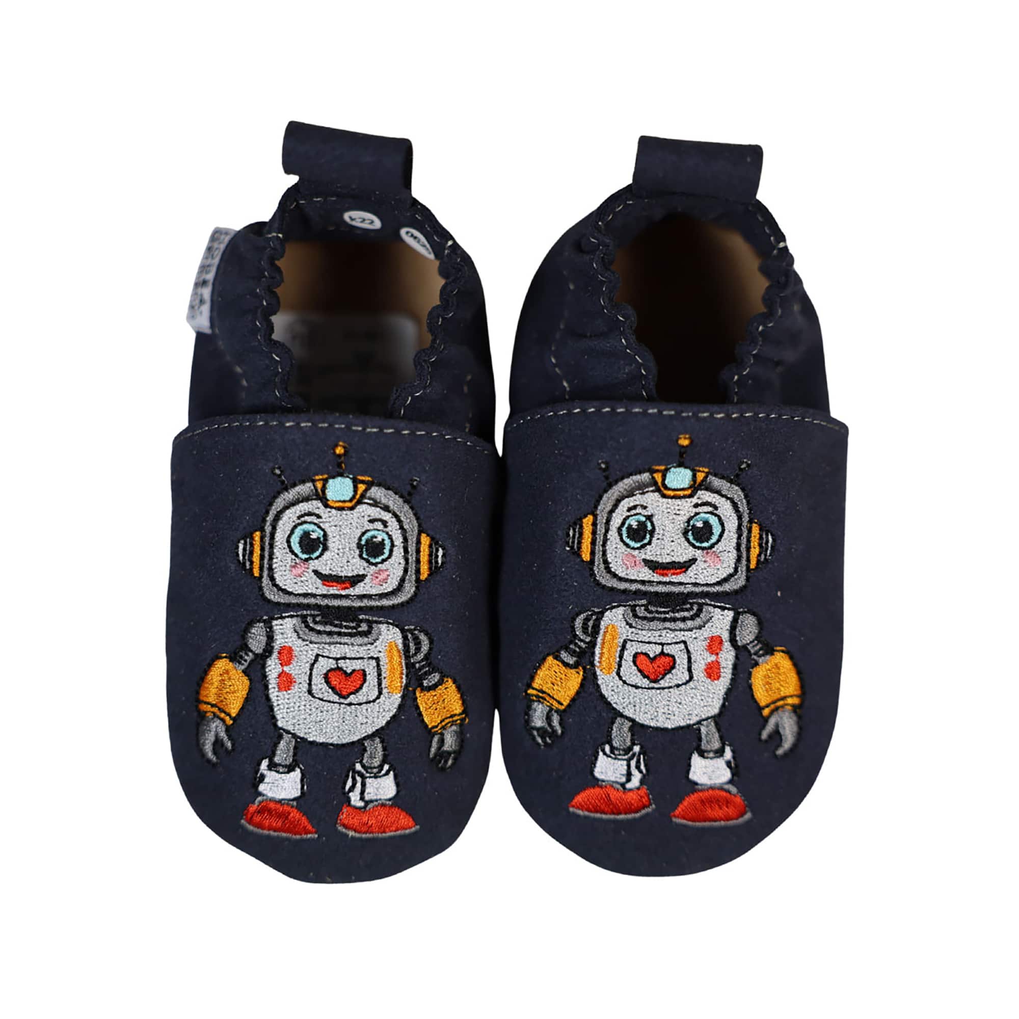 Krabbelschuhe, HOBEA, Blau – Produktansicht