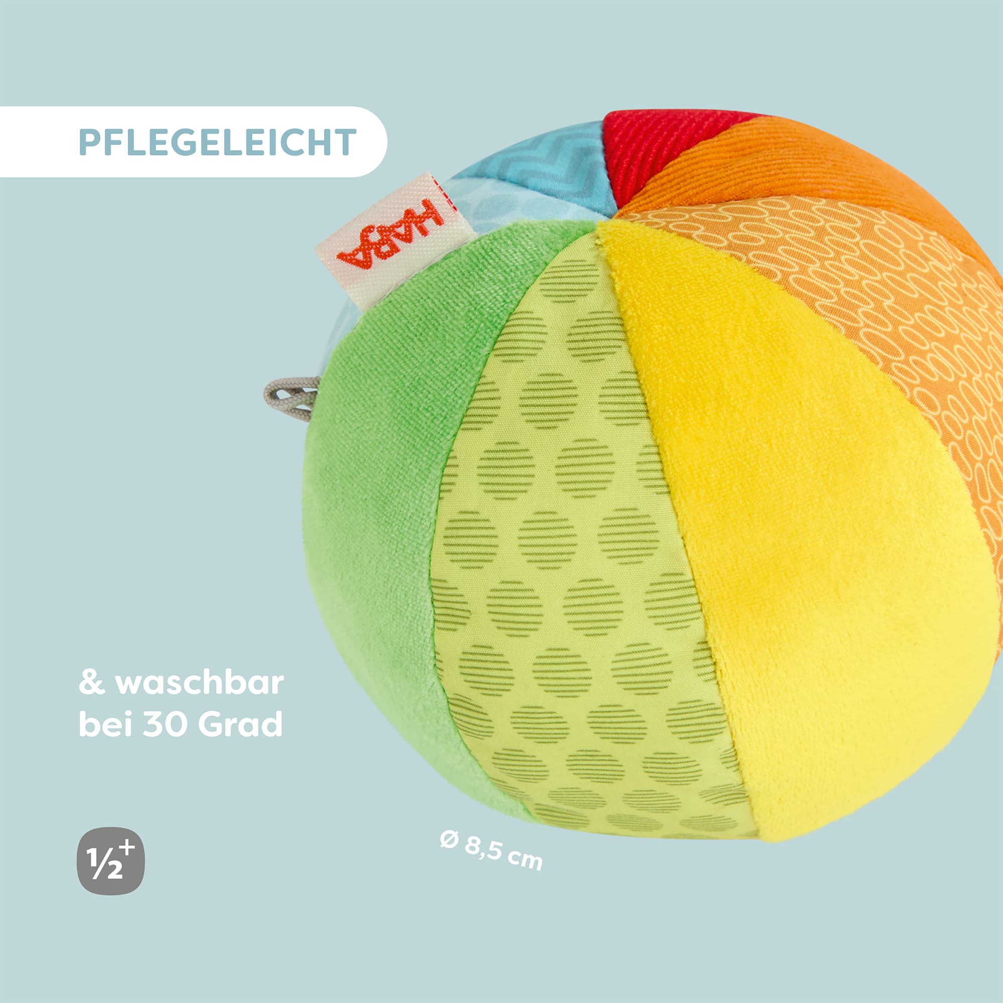 Spielbälle, HABA, Gelb – Produktansicht