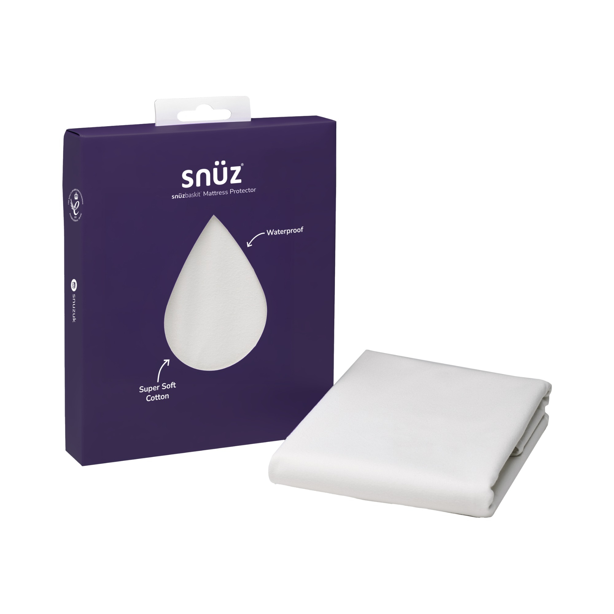Babybettwäsche, Snüz, Weiß – Produktansicht