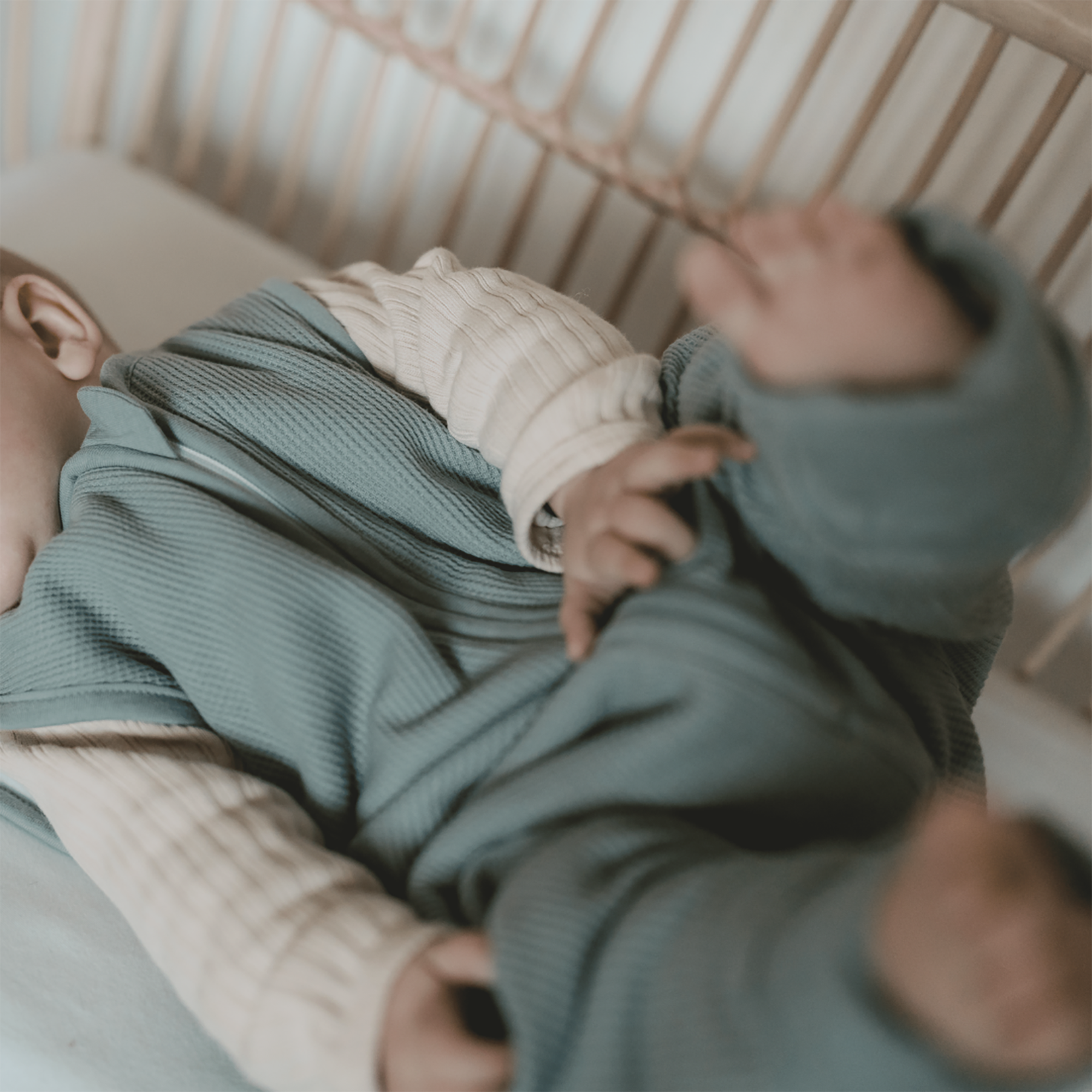 Ganzjahresschlafsäcke, Emma & Noah, Grün – Produktansicht