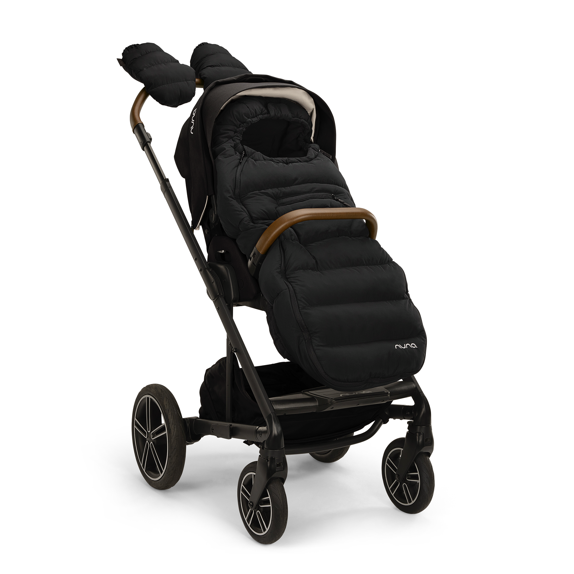 Fußsäcke & Decken, nuna, Schwarz – Produktansicht