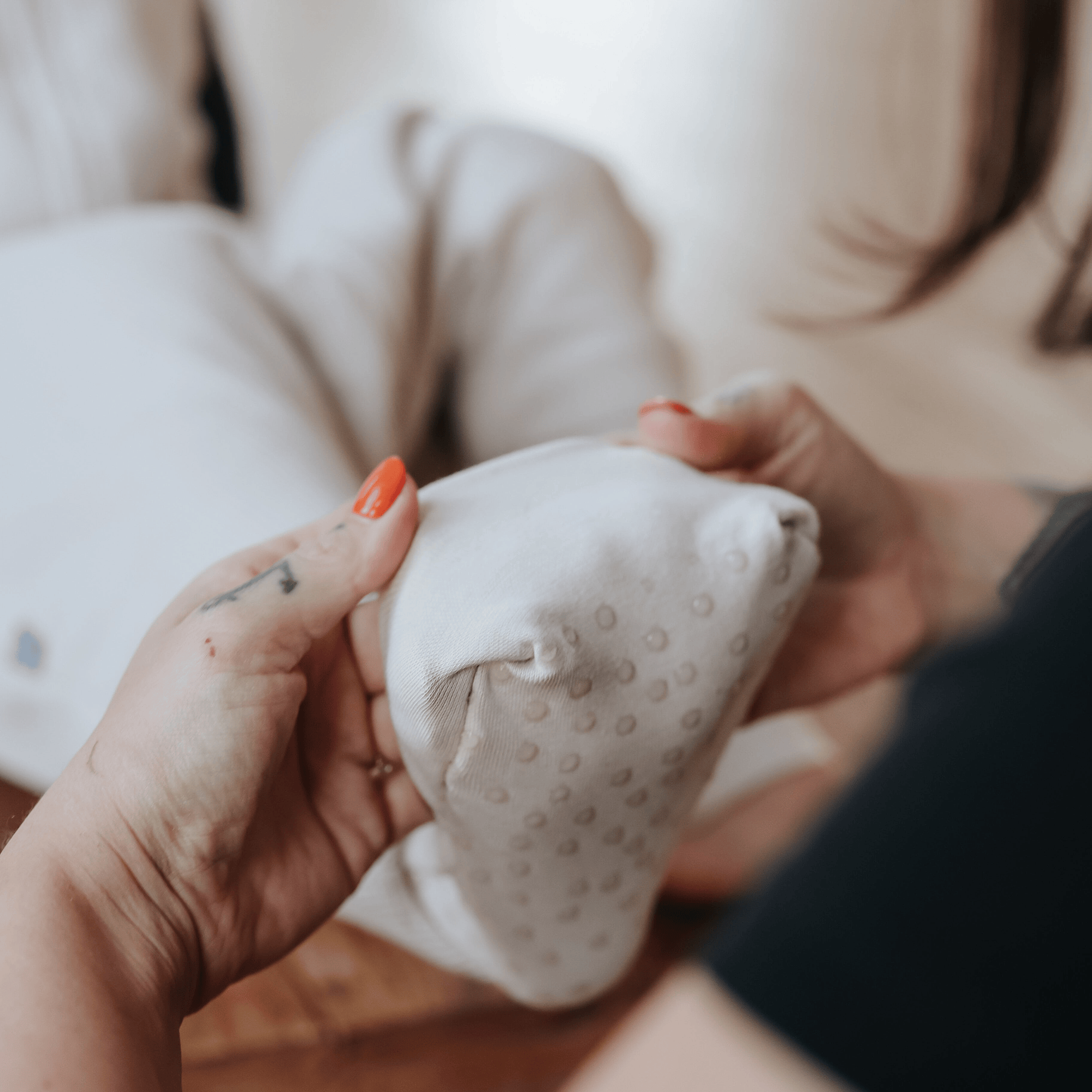 Ganzjahresschlafsäcke, Emma & Noah, Beige – Produktansicht