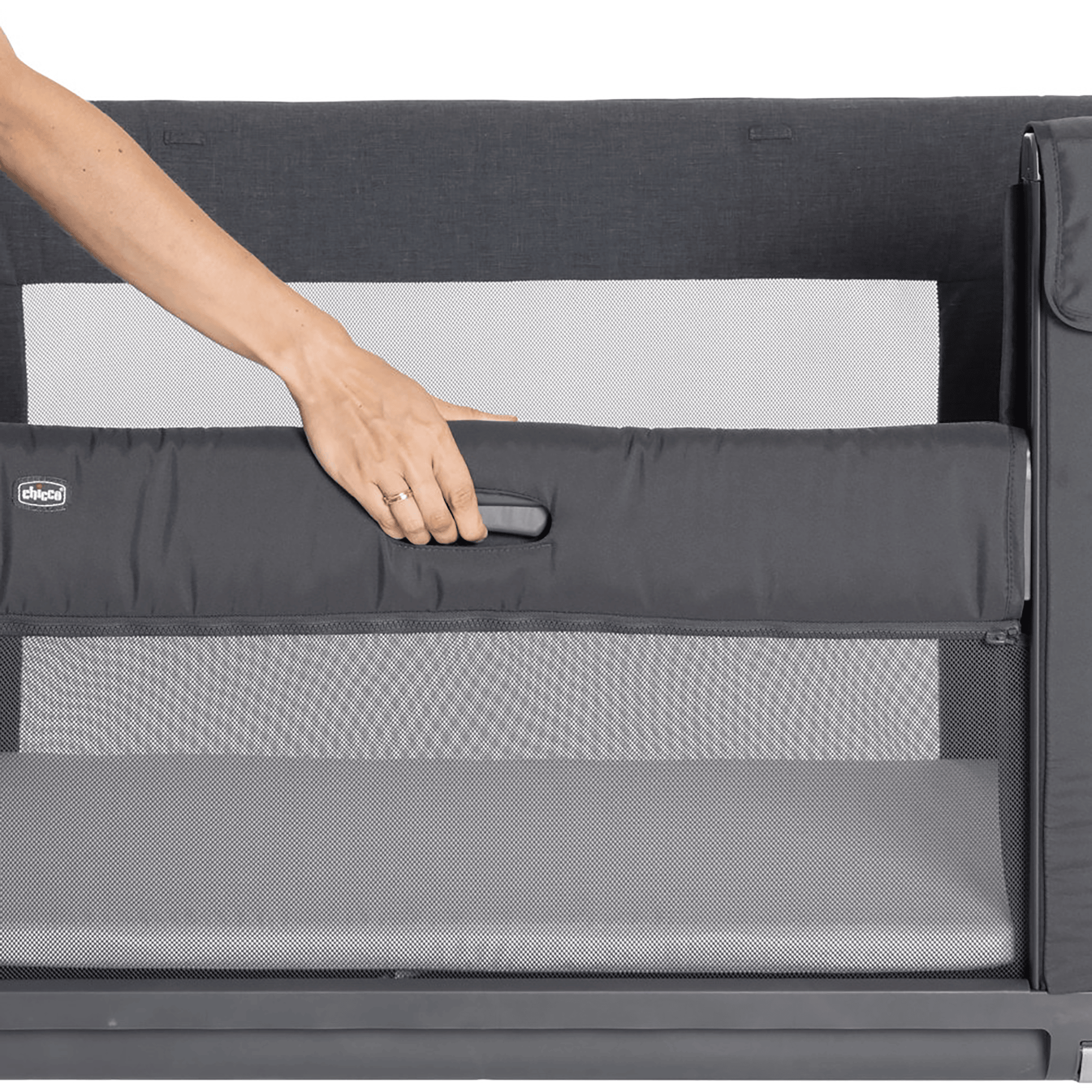 Beistellbetten, chicco, Grau – Produktansicht