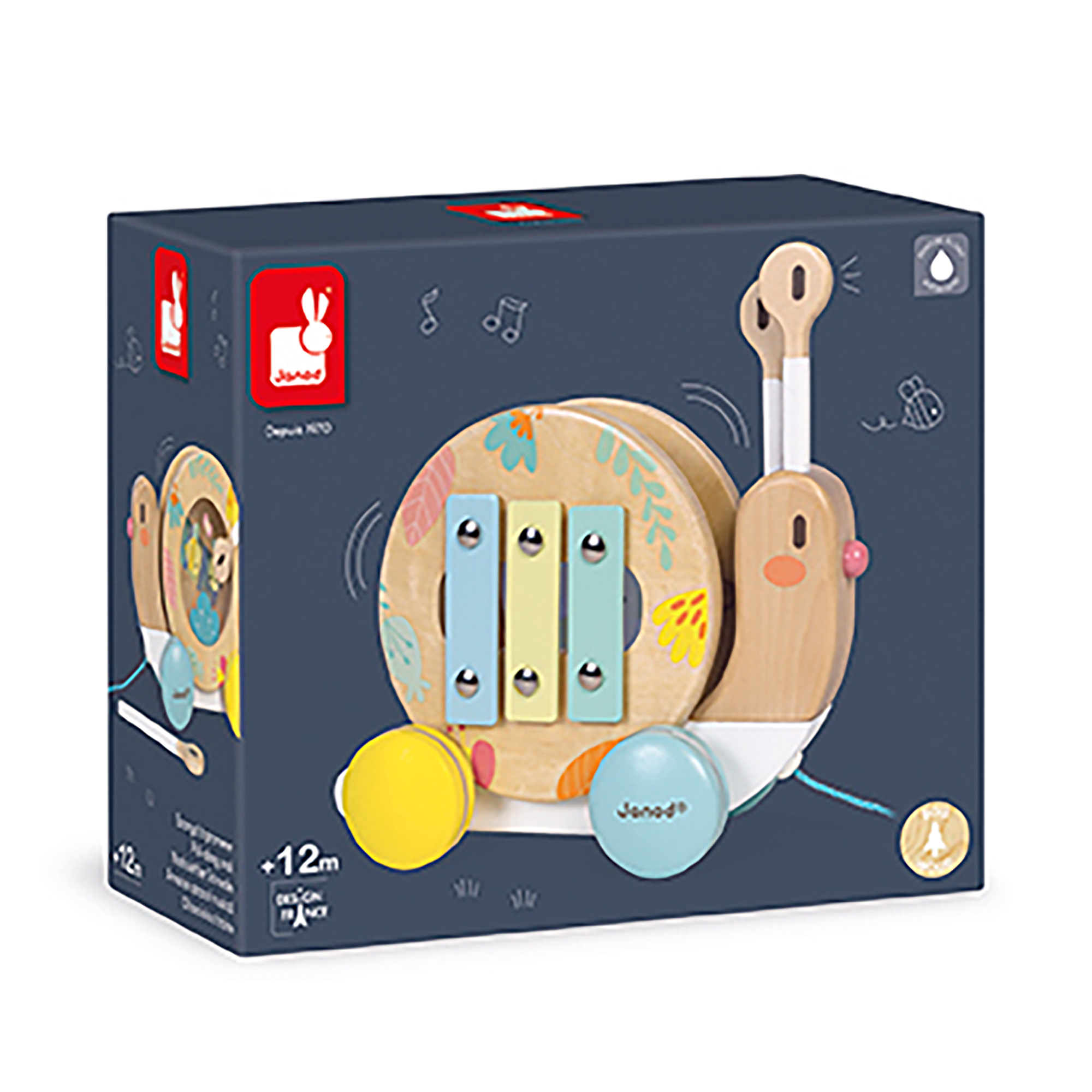 Nachziehtiere, Janod, Braun – Produktansicht