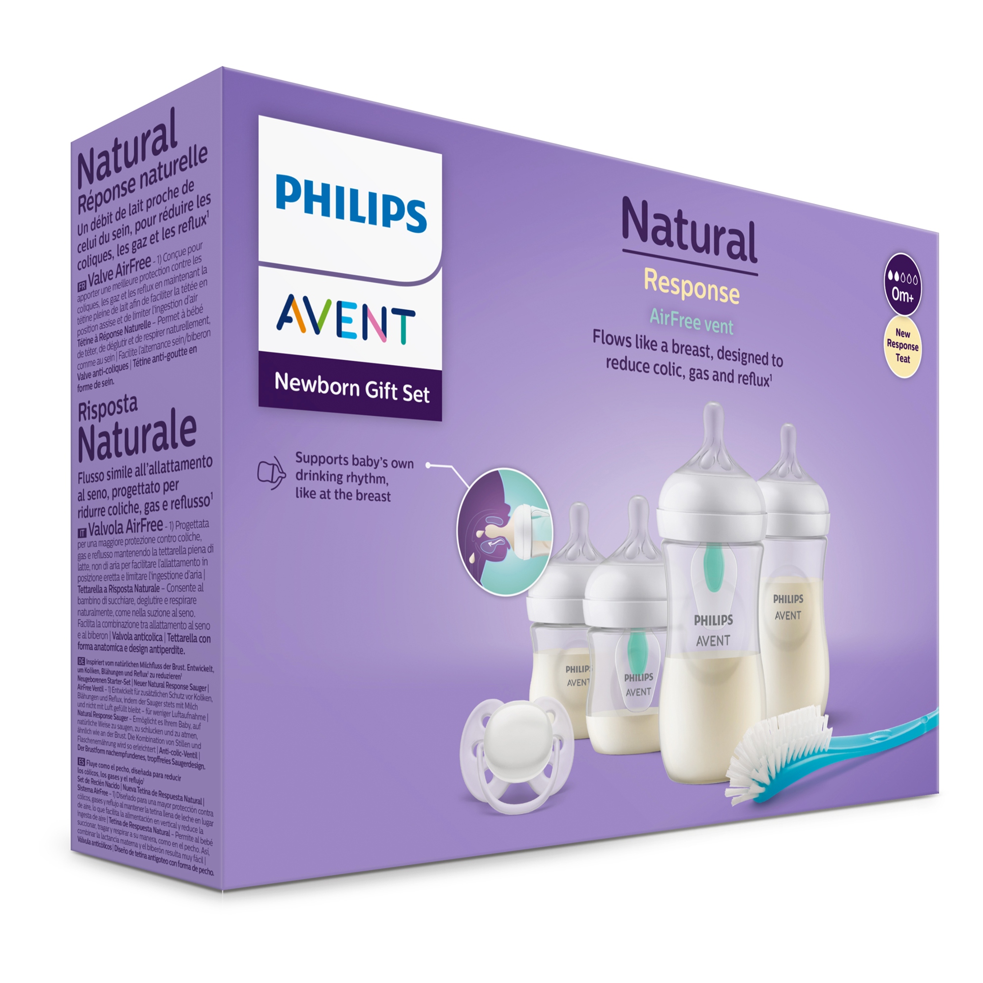 Babyfläschchen, PHILIPS AVENT, Transparent – Produktansicht