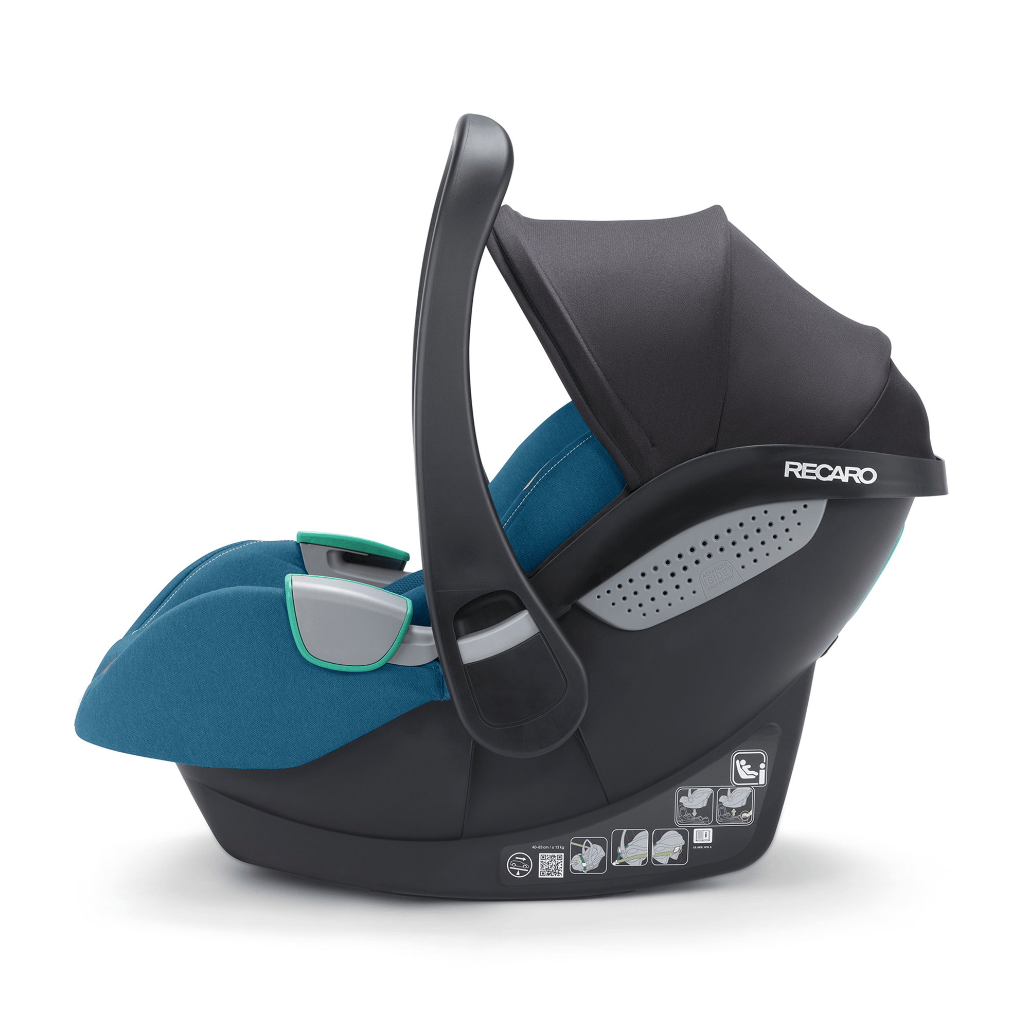 Babyschalen 0-13 kg, Gruppe 0+, RECARO – Produktansicht