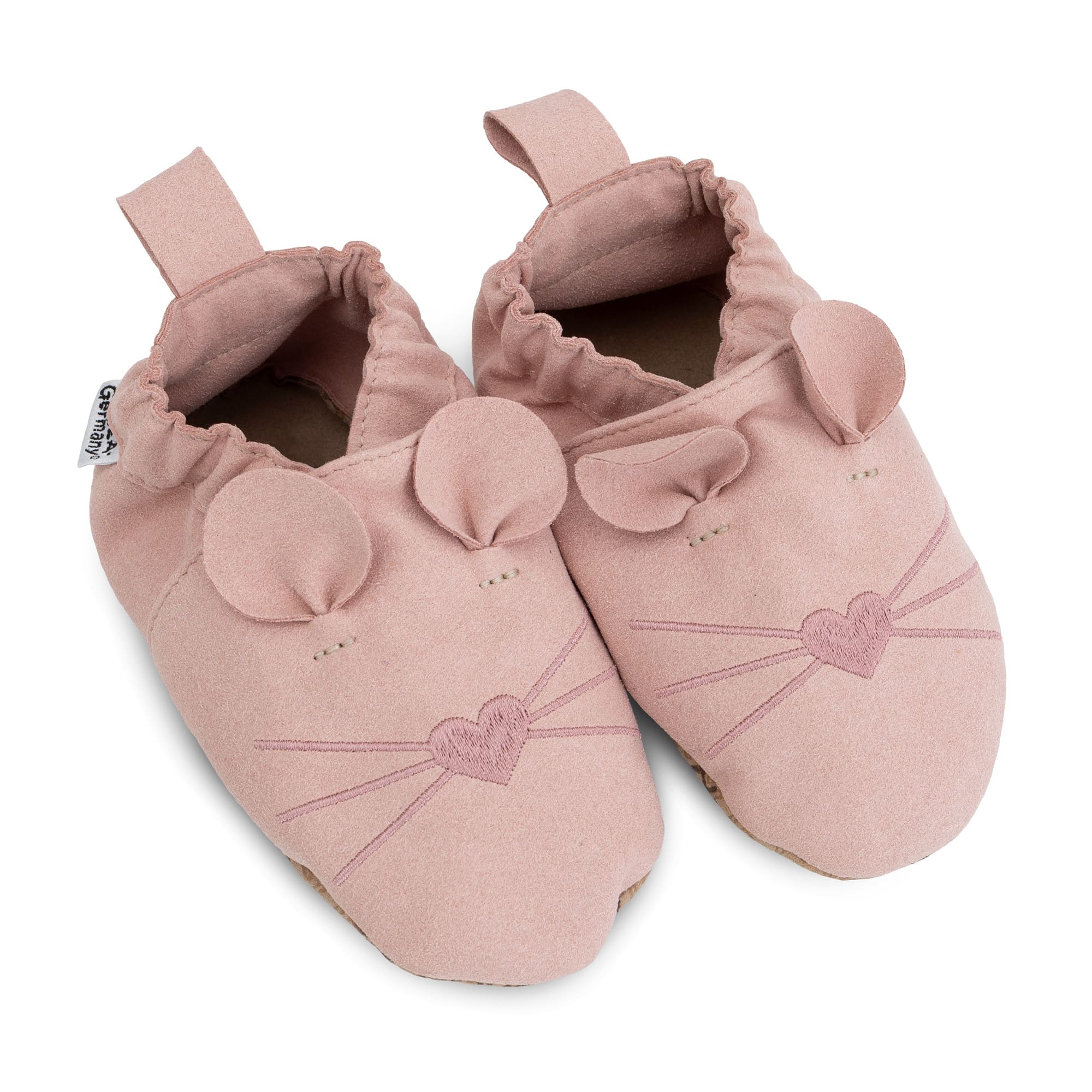 Krabbelschuhe, HOBEA, Pink – Besonderheit: aus 100% recyceltem Material