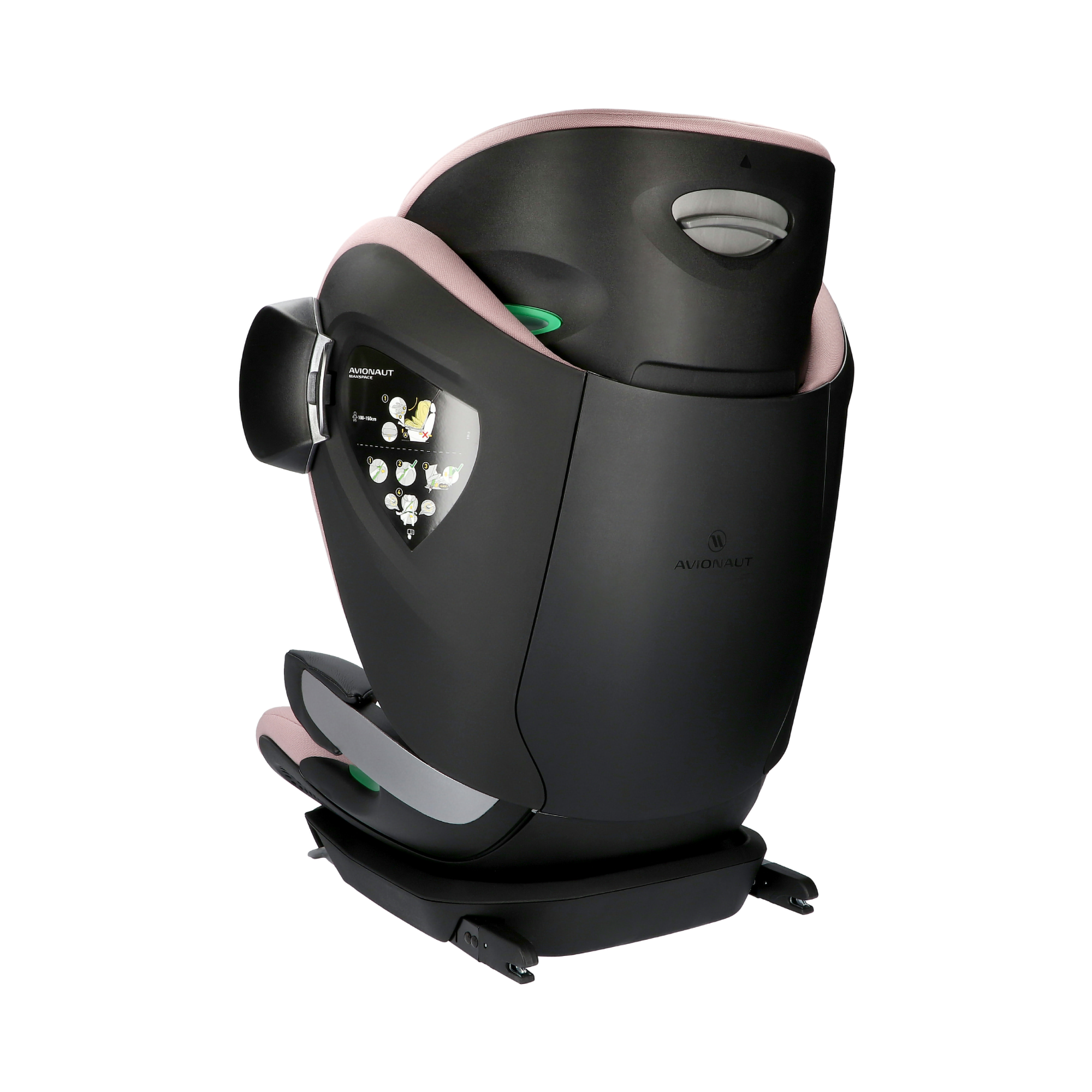 Kindersitze 15-36 kg, Gruppe 2/3, AVIONAUT, Pink – Produktansicht
