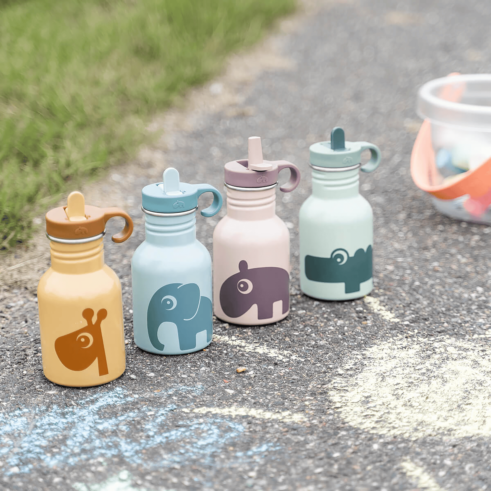 Trinklernbecher & -flaschen, done by deer, Blau – Produktansicht