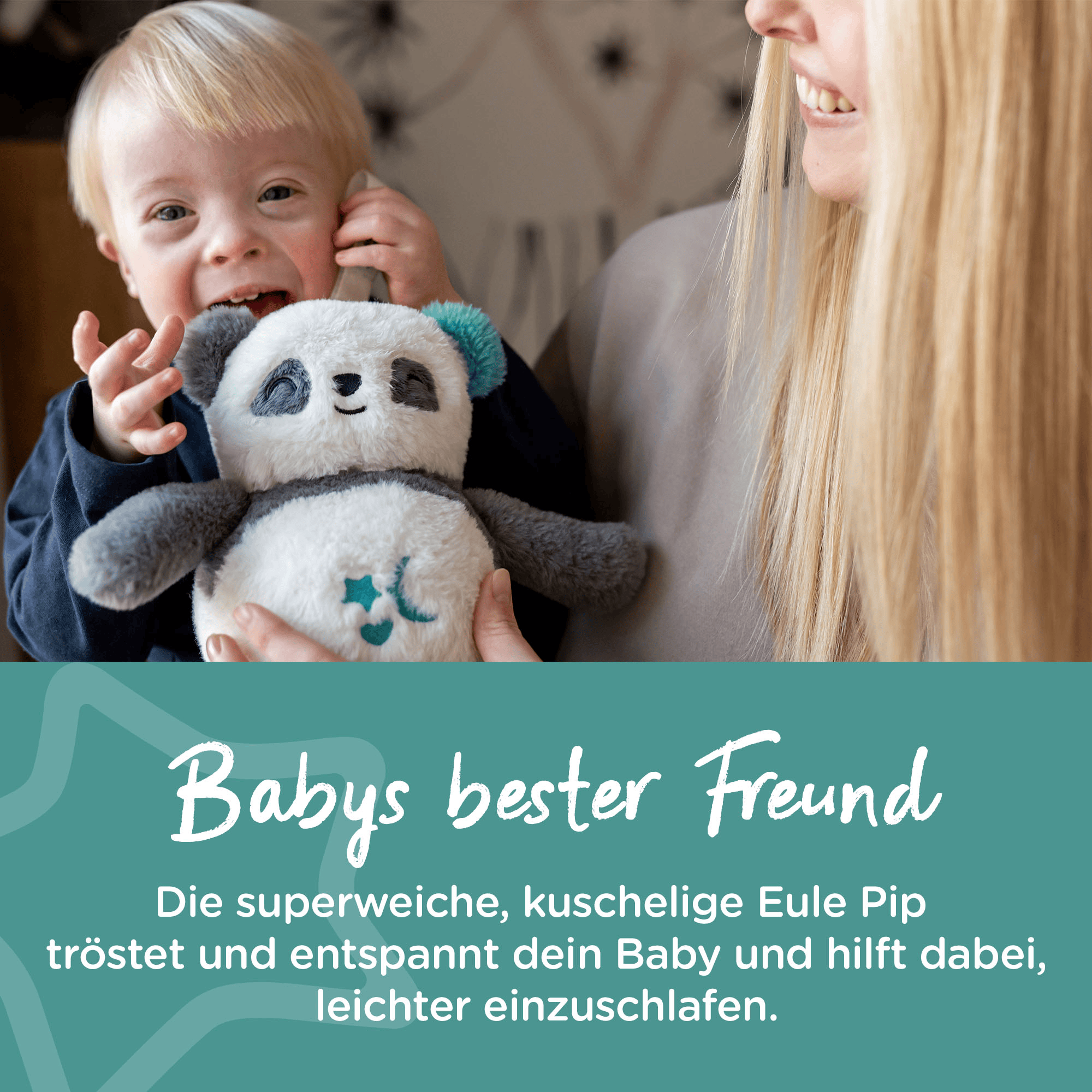 Nachtlichter, tommee tippee, Grau – Besonderheit: intelligenter CrySensor - spielt automatisch Schlaflieder oder beruhigende Klänge wenn dein Kind weint