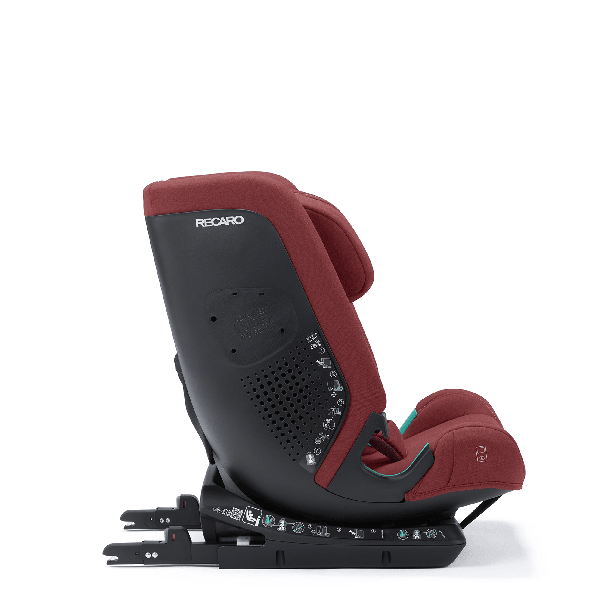 Kindersitze 9-36 kg, Gruppe 1/2/3, RECARO – Produktansicht