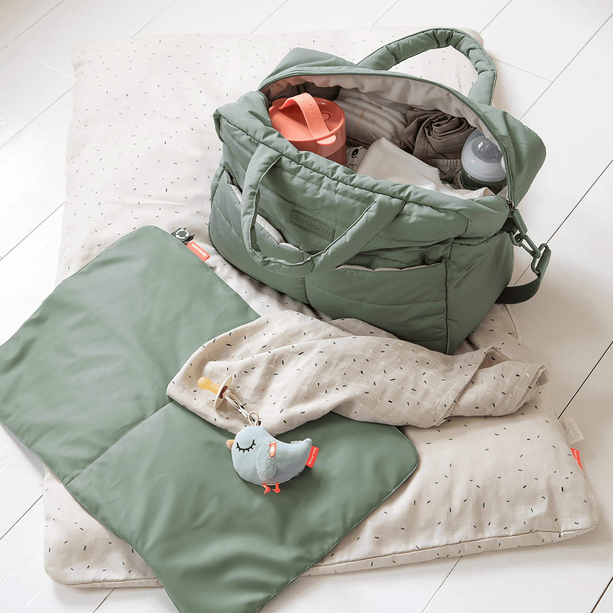 Wickeltaschen, done by deer, Blau – Produktansicht