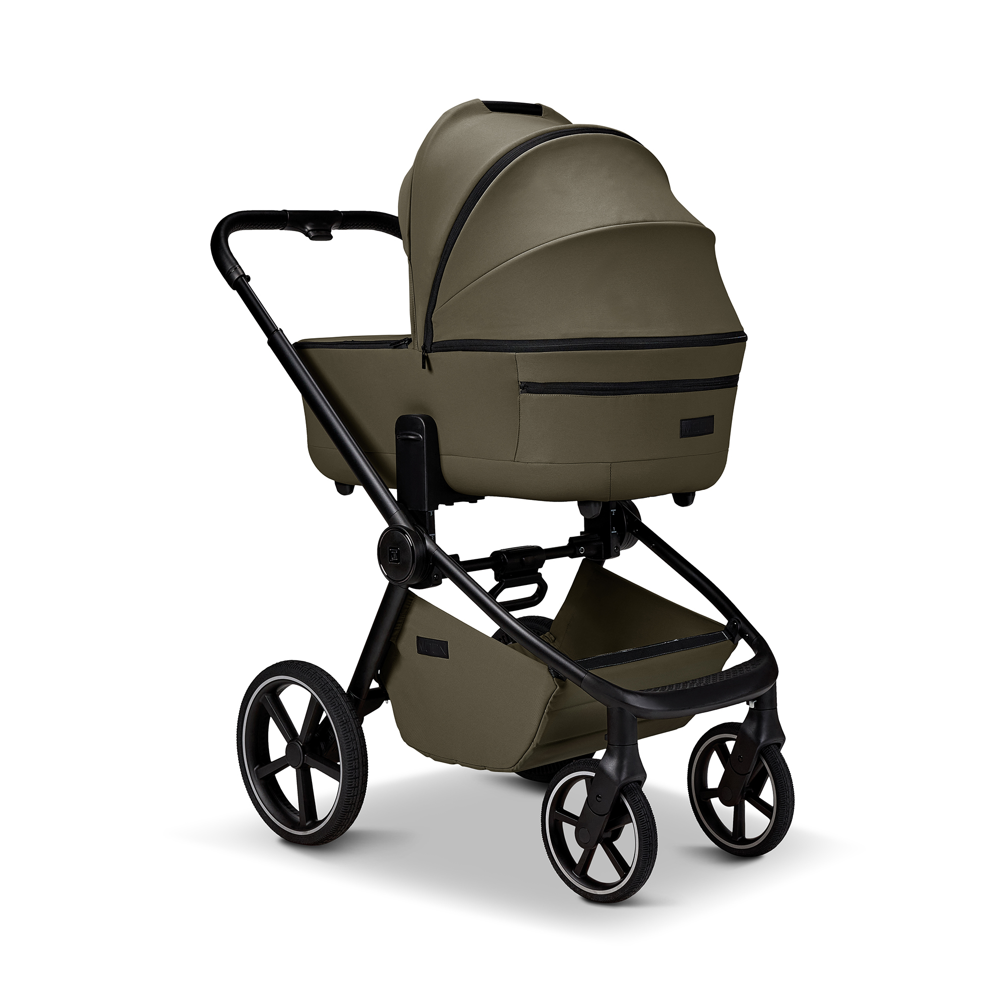 Kombi-Kinderwagen, MOON, Grün – Produktansicht