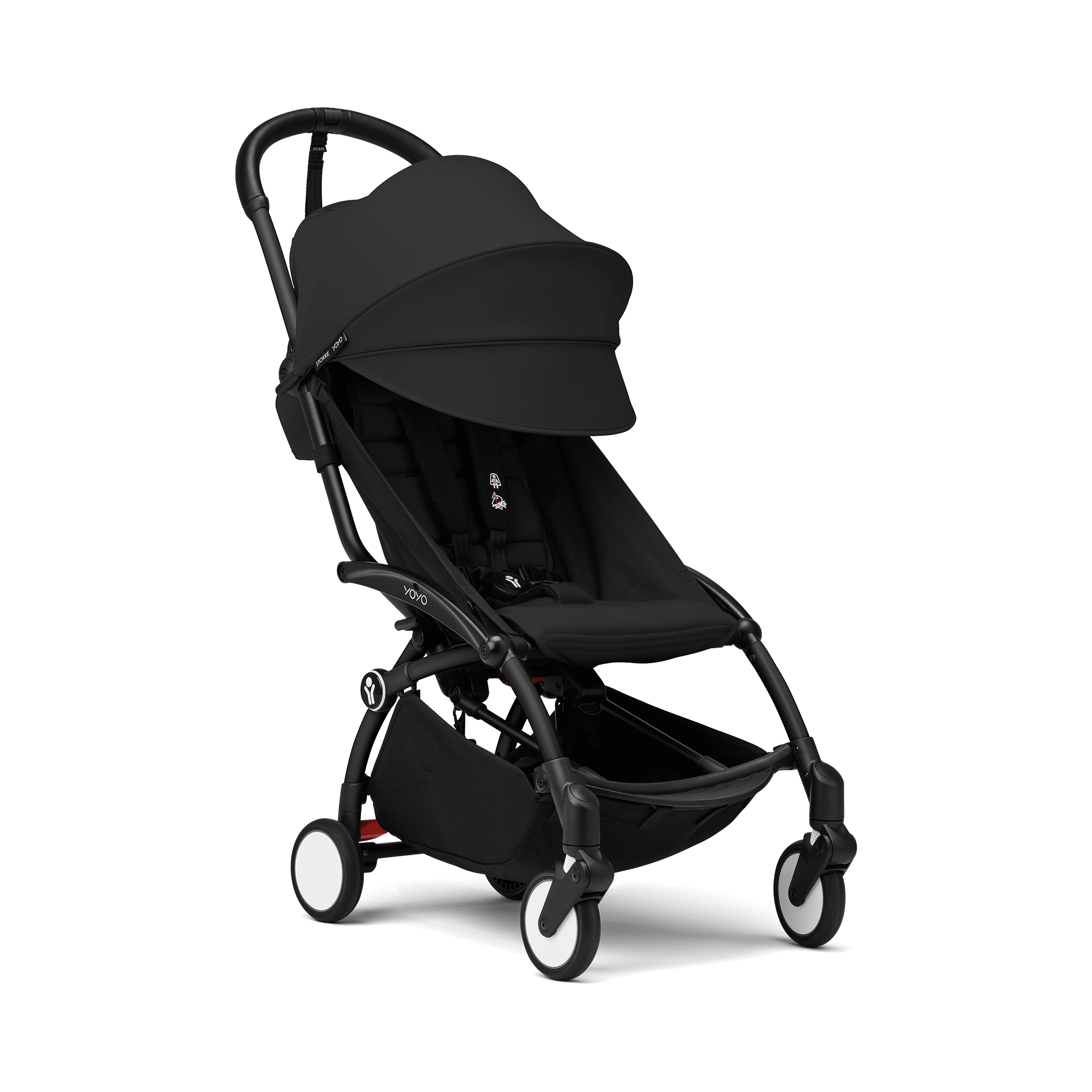 Kombi-Kinderwagen, STOKKE, Schwarz – Produktansicht