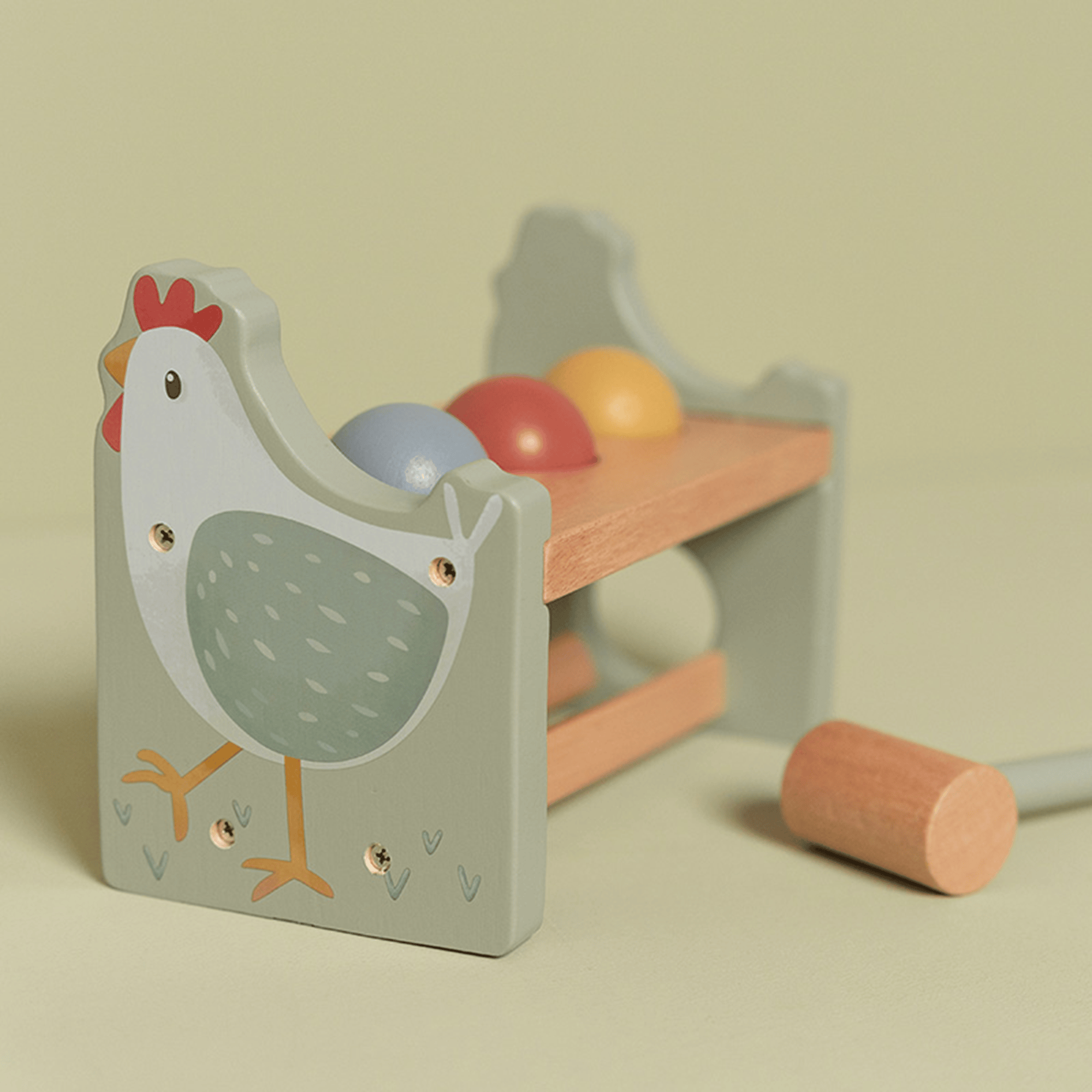 Holzspielzeug, LITTLE DUTCH, Mehrfarbig – Produktansicht