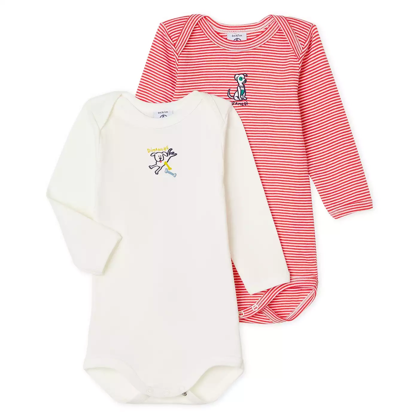 Langarmbodys, PETIT BATEAU – Produktansicht