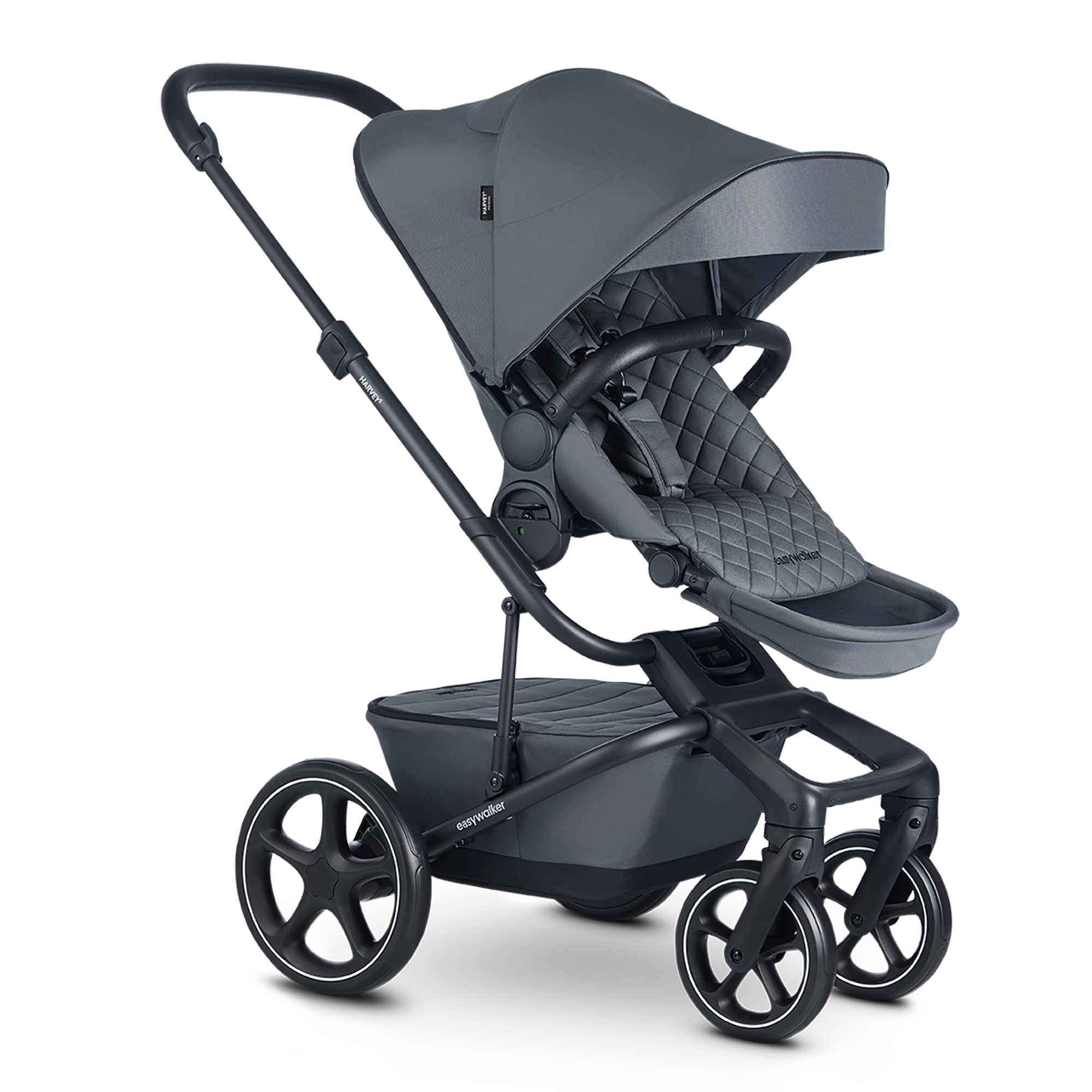 Kombi-Kinderwagen, easywalker, Grau – Produktansicht