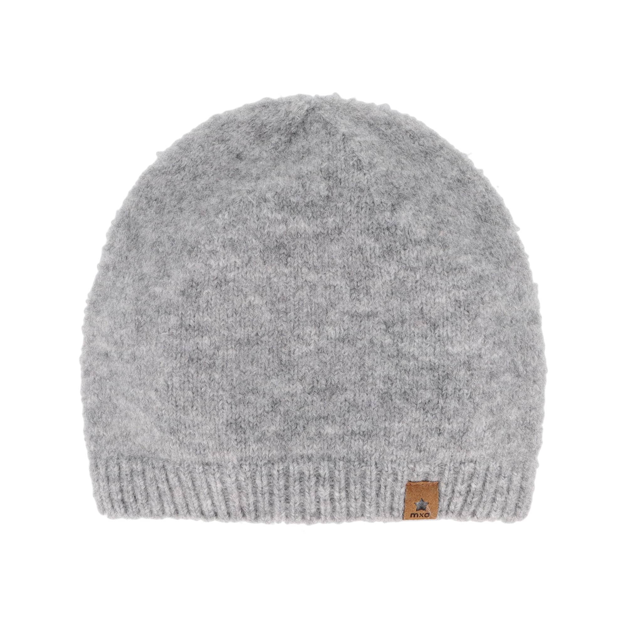 Beanie Mützen, MaxiMo, Grau – Besonderheit: mit kleinem Wollanteil