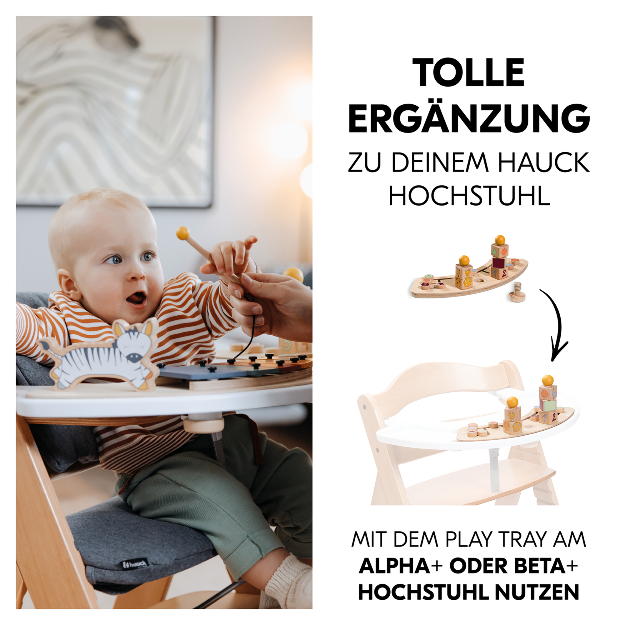 Hochstuhl Zubehör, hauck, Mehrfarbig – Produktansicht