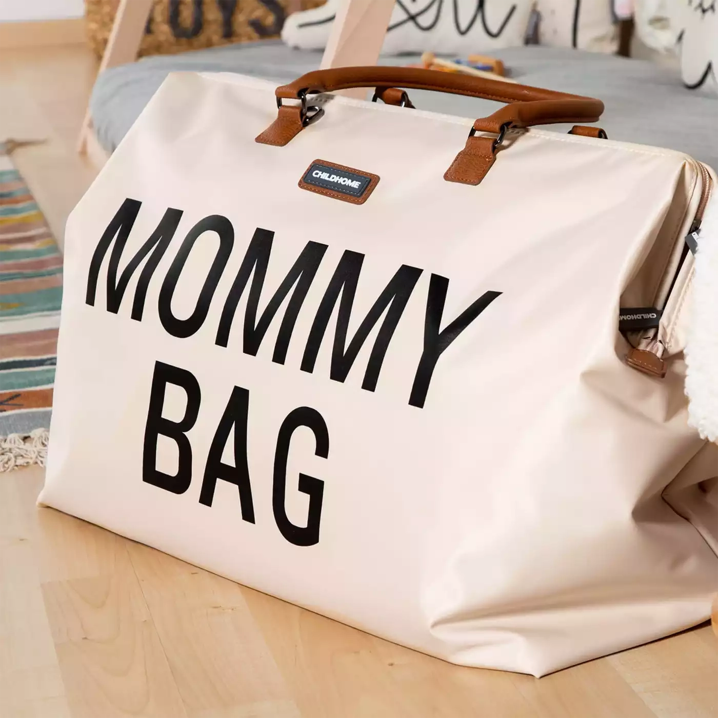 Wickeltaschen, CHILDHOME, Weiß – Produktansicht