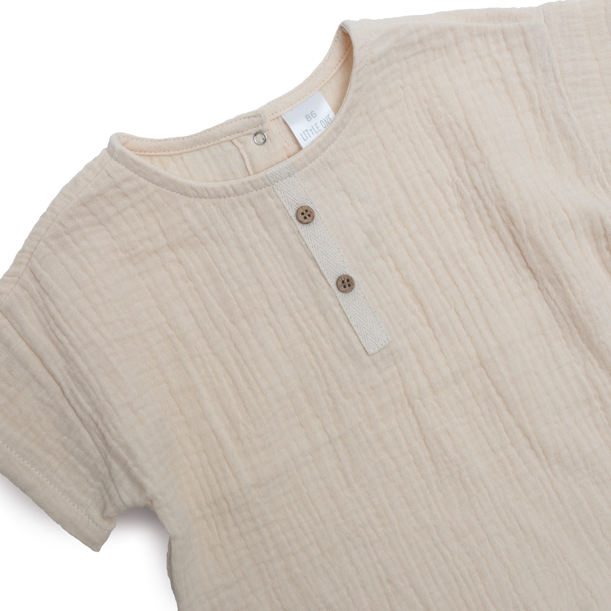 Kurzarmshirts, LITTLE ONE, Blau – Produktansicht