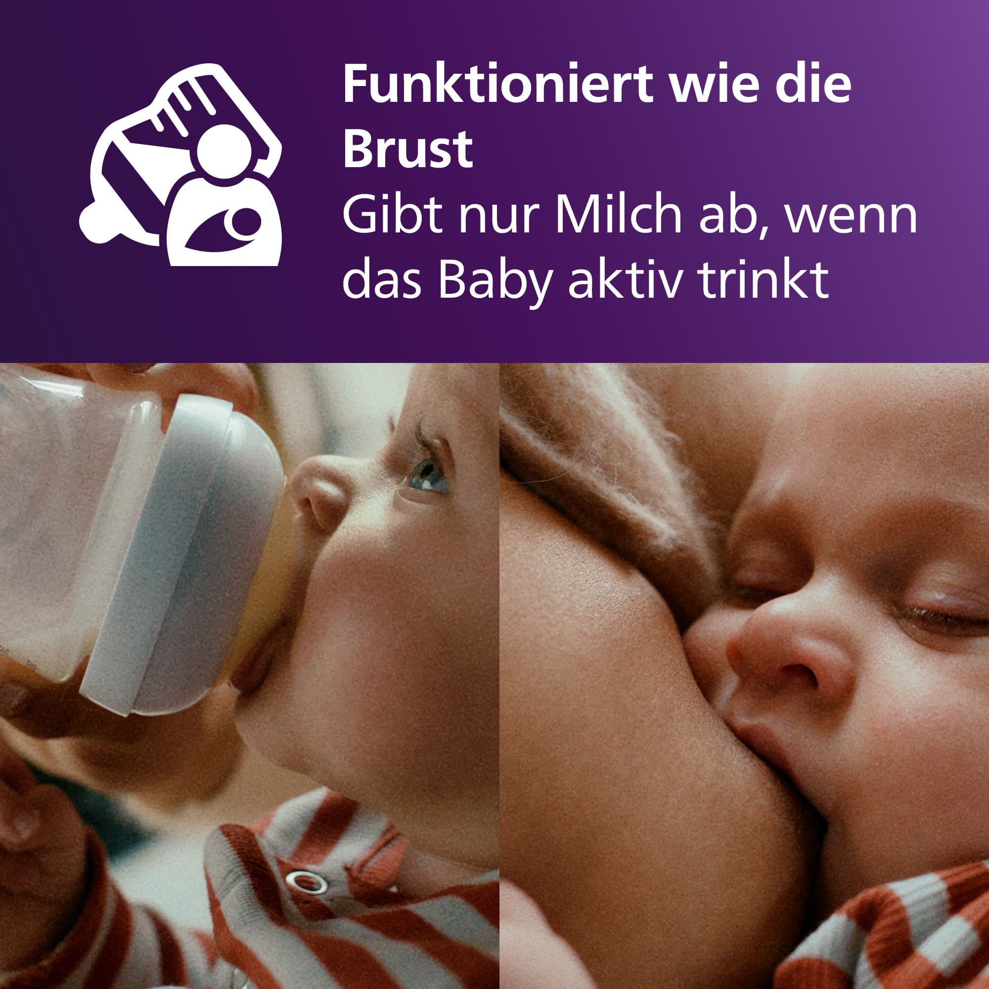 Trinksauger, PHILIPS AVENT, Transparent – Produktansicht