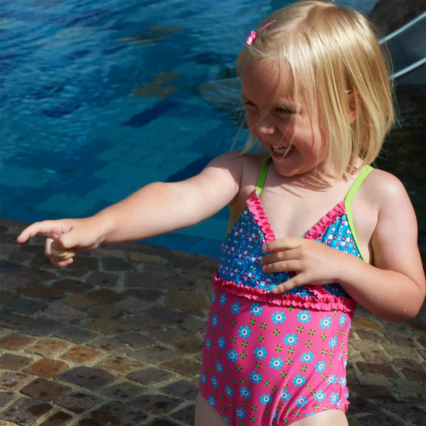 Badeanzüge & Badehosen, Playshoes, Pink – Produktansicht