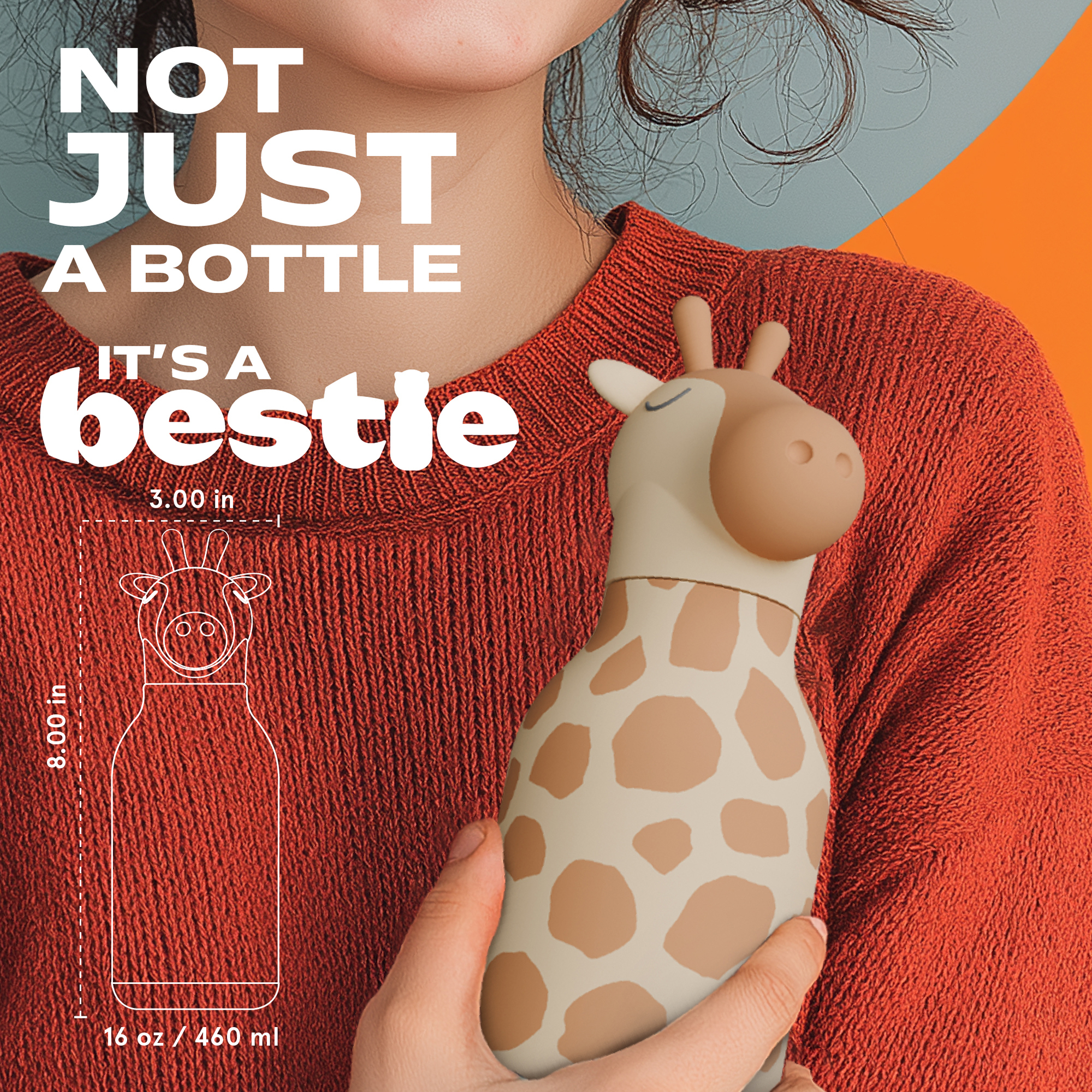 Thermoflaschen, ASOBU, Braun – Besonderheit: BPA-frei, auslaufsicher & kinderleicht zu bedienen