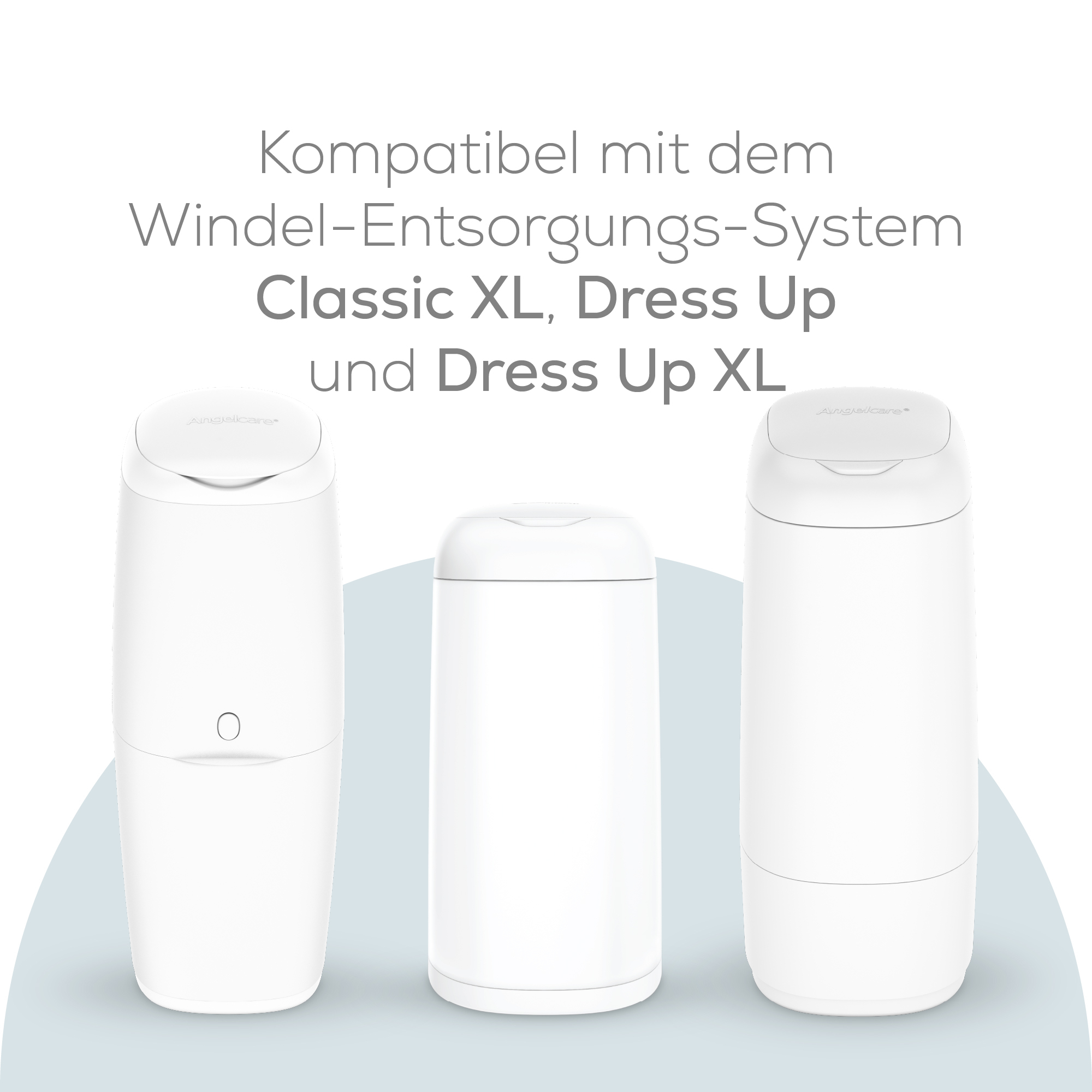 Windeleimer, Angelcare, Grau – Produktansicht