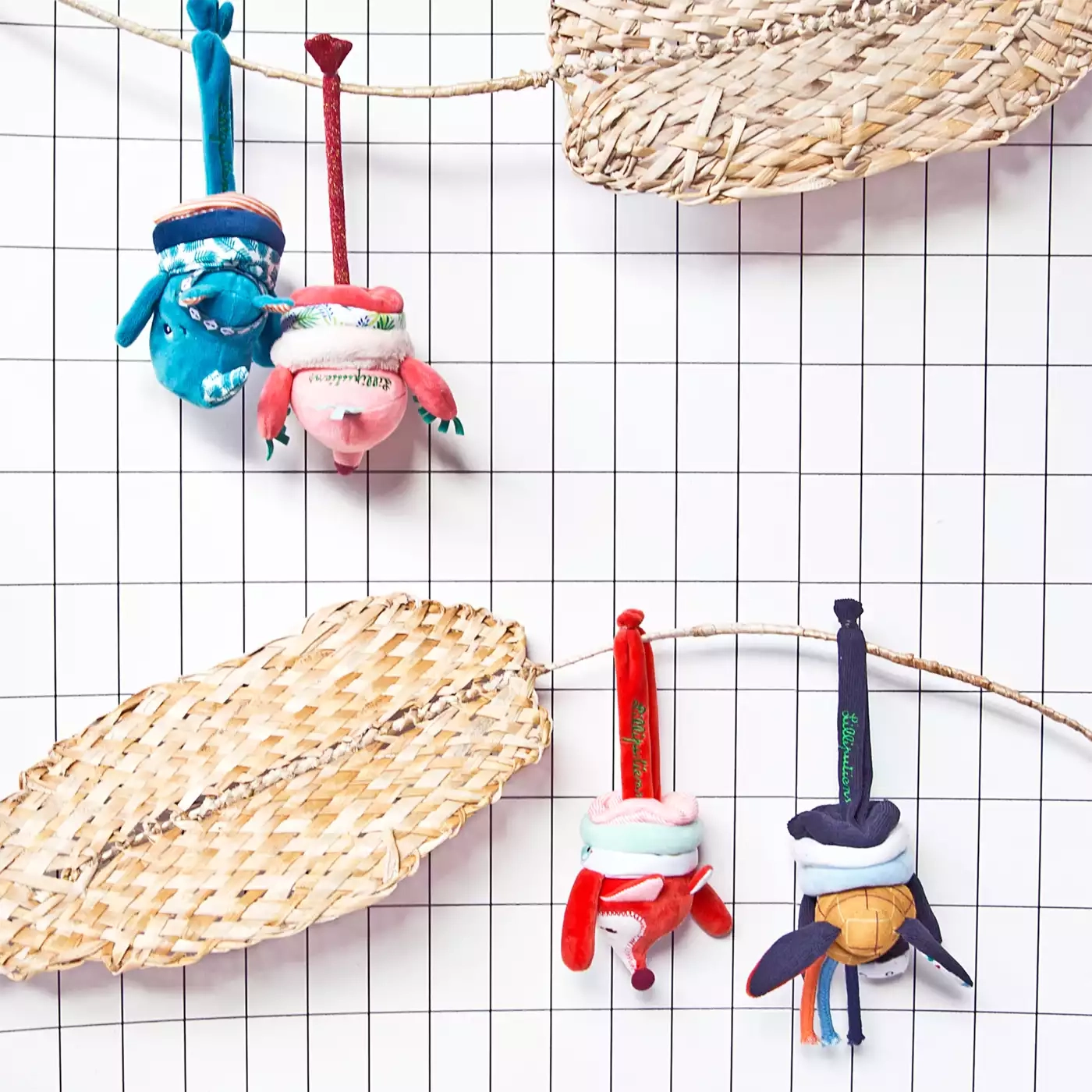 Kuscheltiere, Lilliputiens, Mehrfarbig – Produktansicht