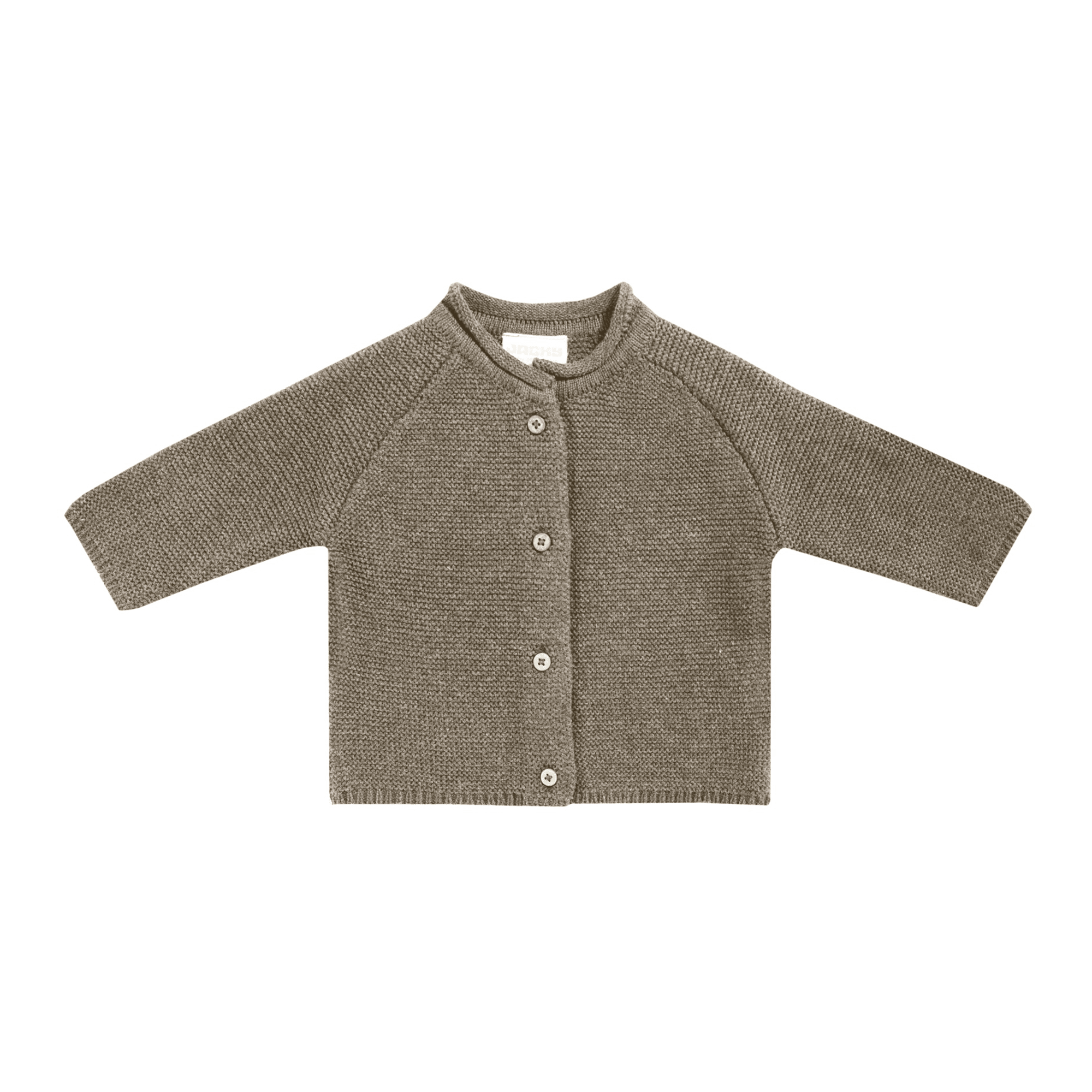 Sweat-, Fleece- & Strickjacken, JACKY, Braun – Besonderheit: aus 55% Baumwolle