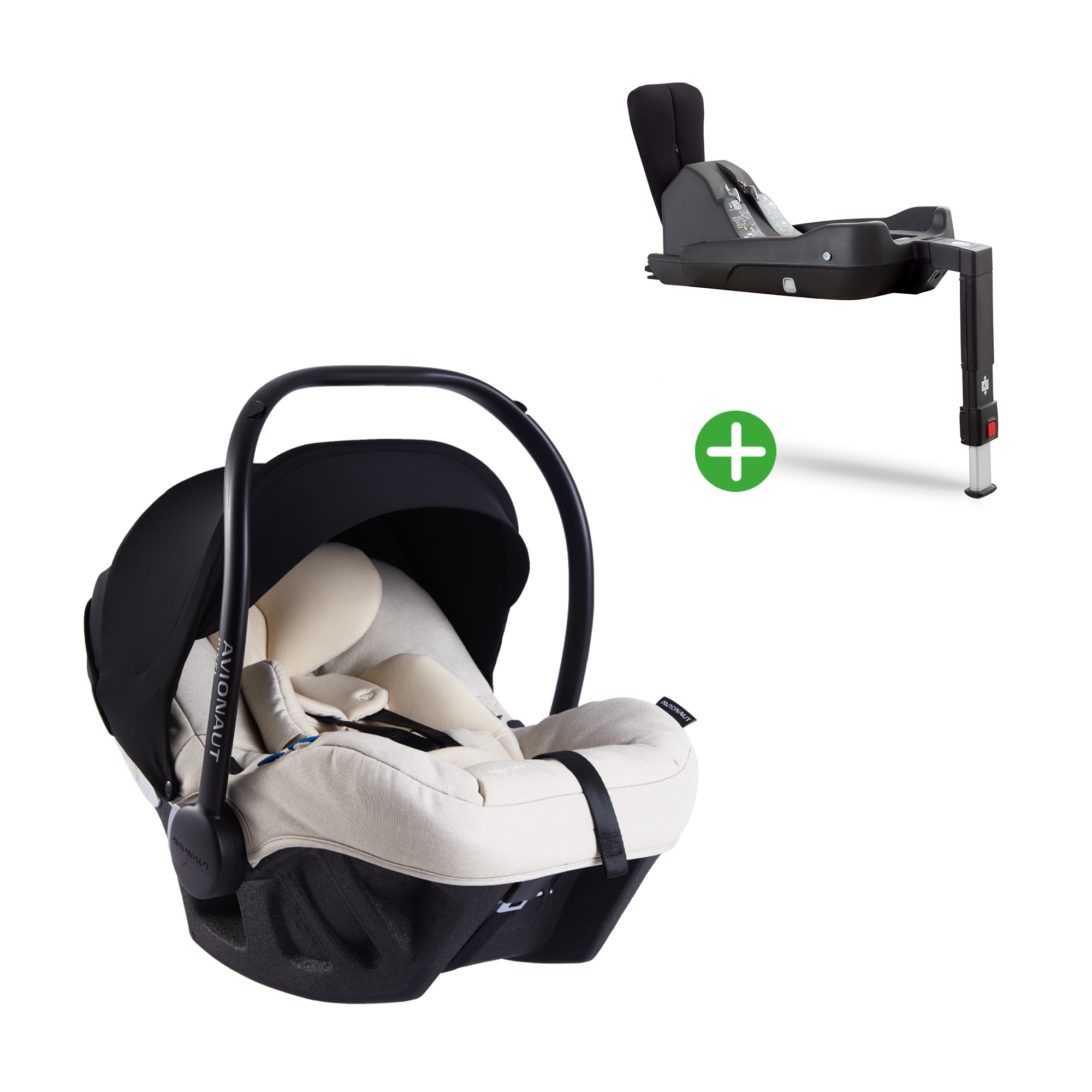 Babyschalen 0-13 kg, Gruppe 0+, AVIONAUT – Produktansicht