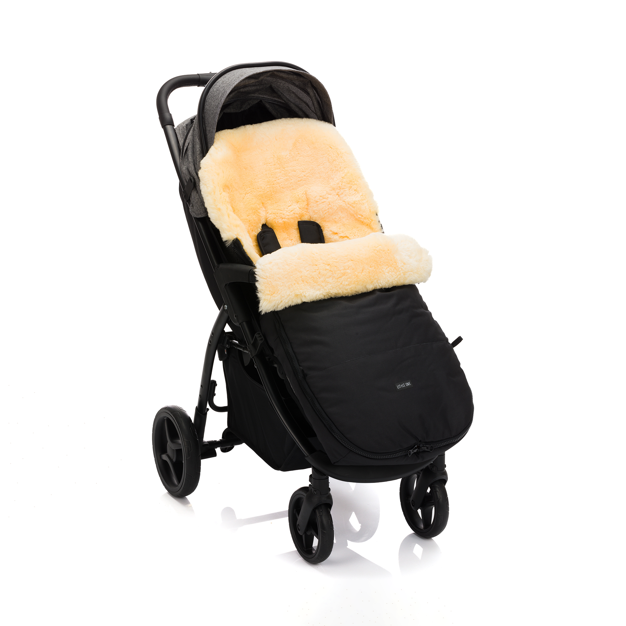 SALE Kinderwagen, LITTLE ONE, Schwarz – Produktansicht