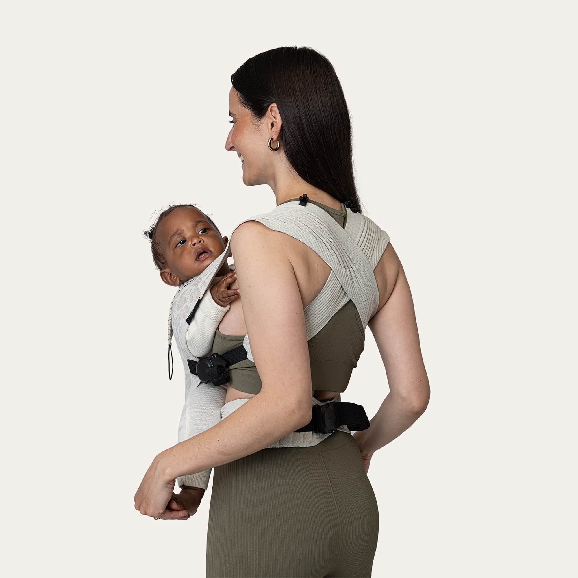 Babytragen, FLYBABY, Beige – Produktansicht