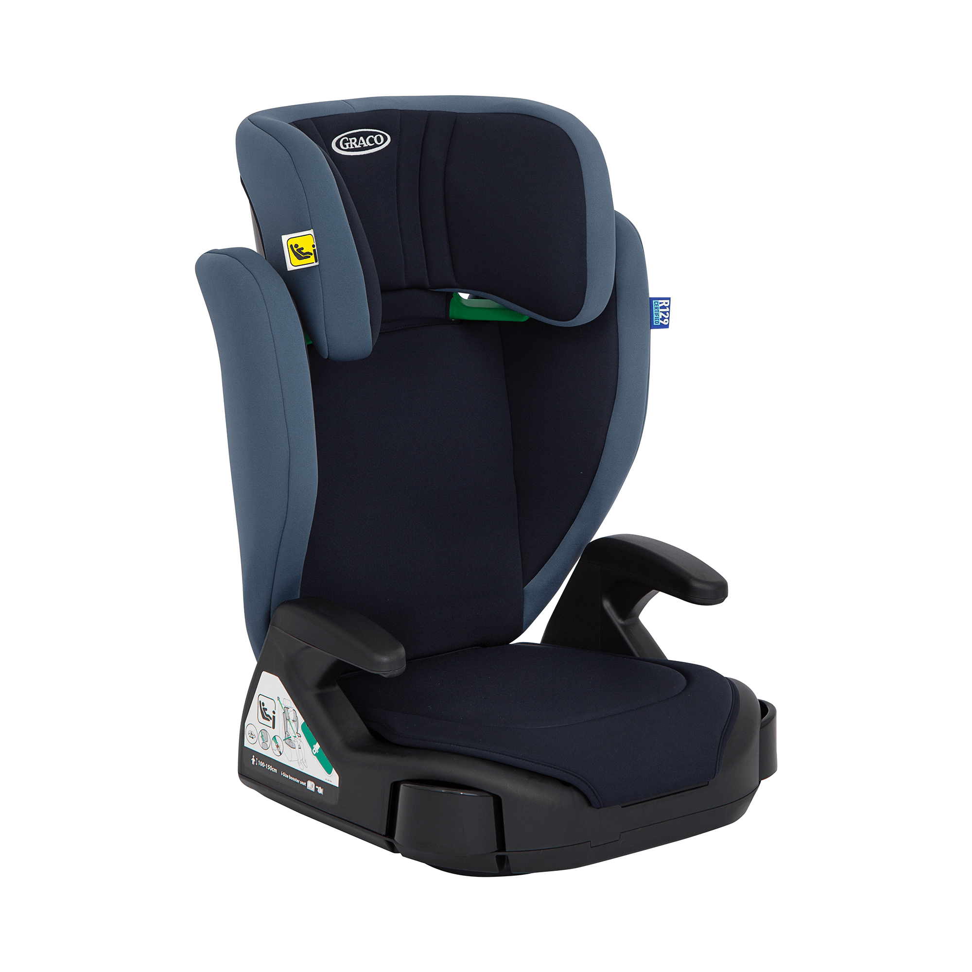 Kindersitze 15-36 kg, Gruppe 2/3, GRACO, Blau – Besonderheit: für Kinder ab ca. 3,5 bis 12 Jahre - 100 bis 150 cm