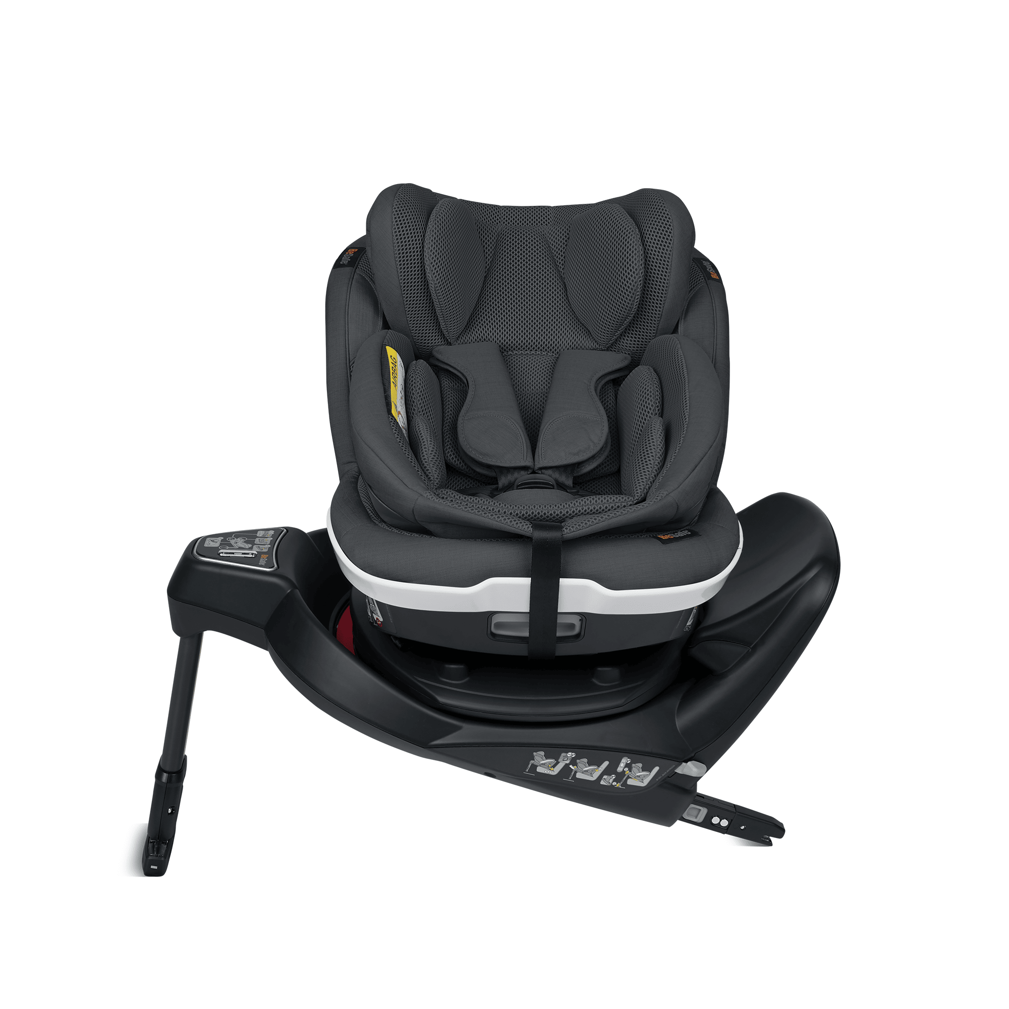 Reboarder 0-18 kg, Gruppe 0+/1, BeSafe, Grau – Produktansicht