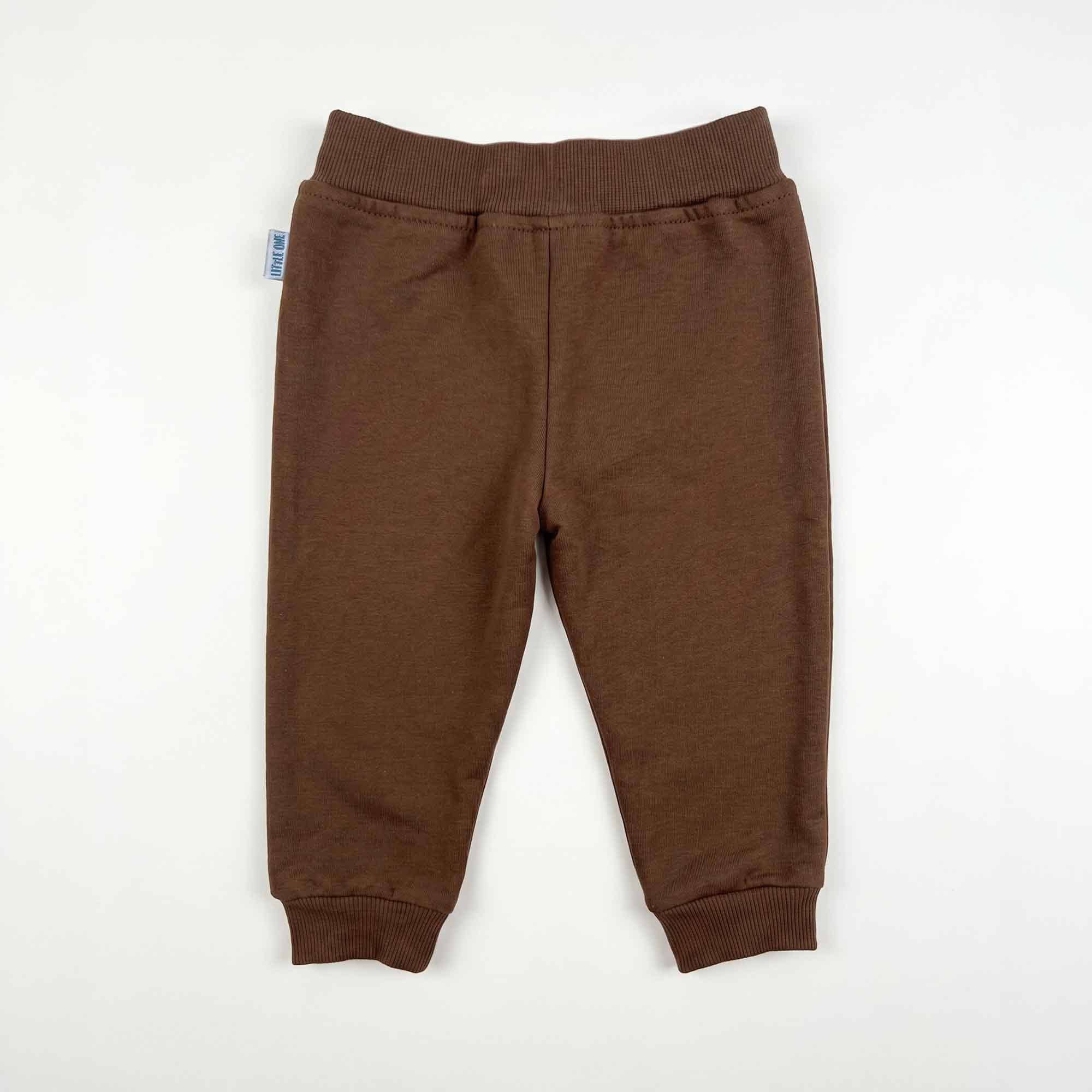 Jogginghosen, LITTLE ONE, Braun – Produktansicht