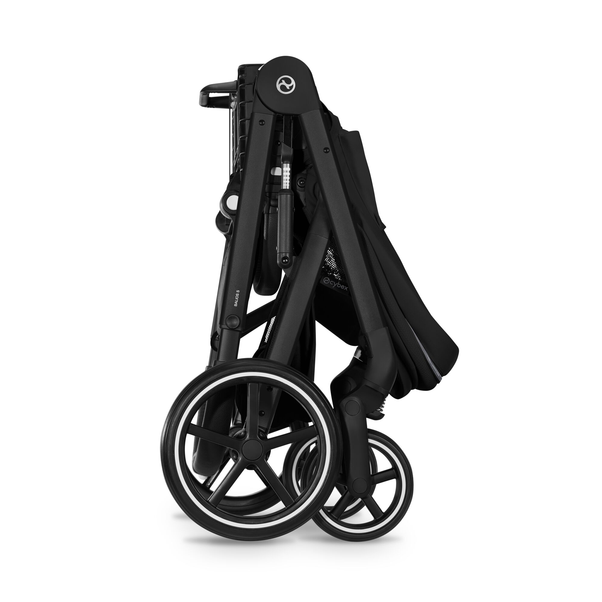 Kombi-Kinderwagen, cybex, Schwarz – Produktansicht