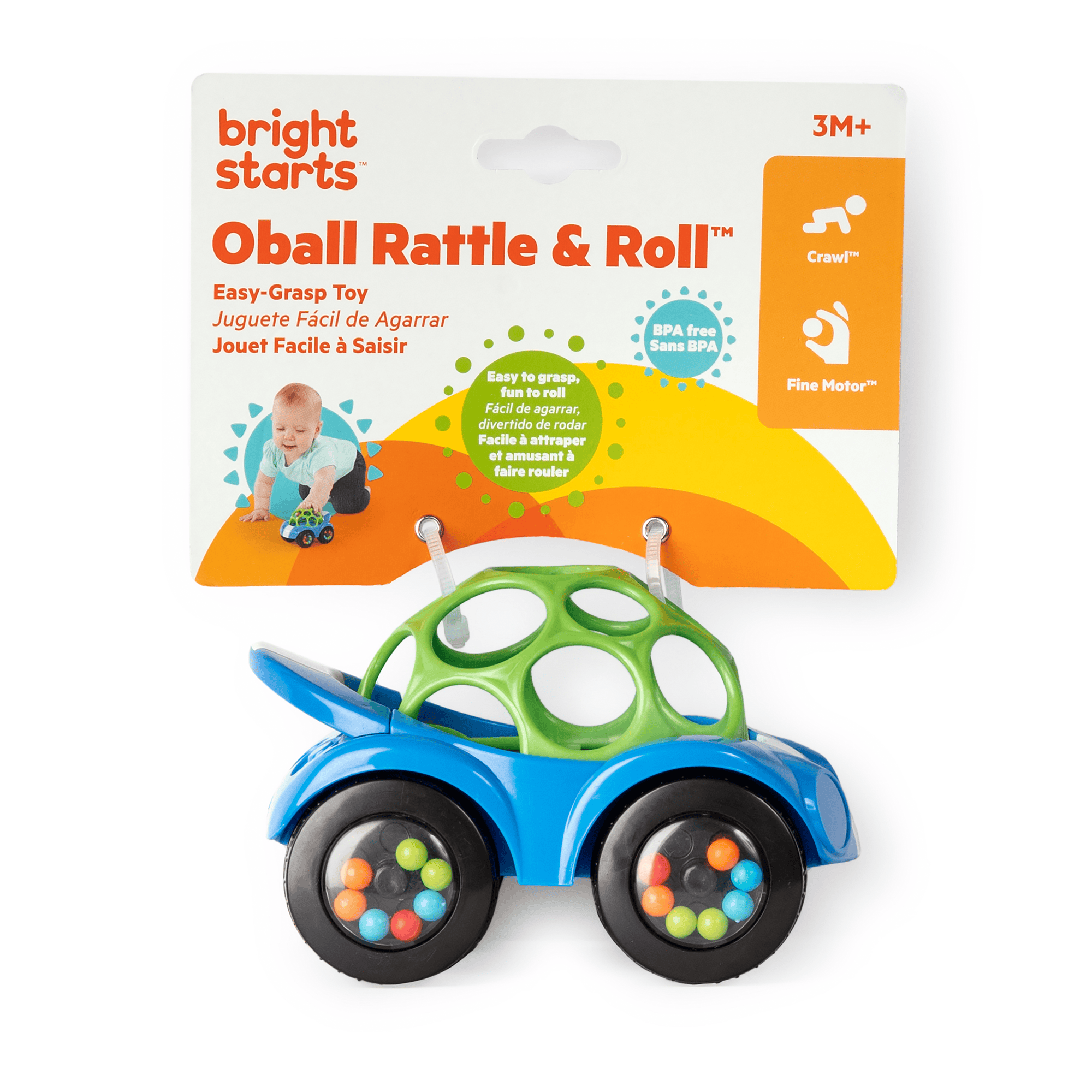 Spielzeugautos, BrightStarts, Rot – Produktansicht