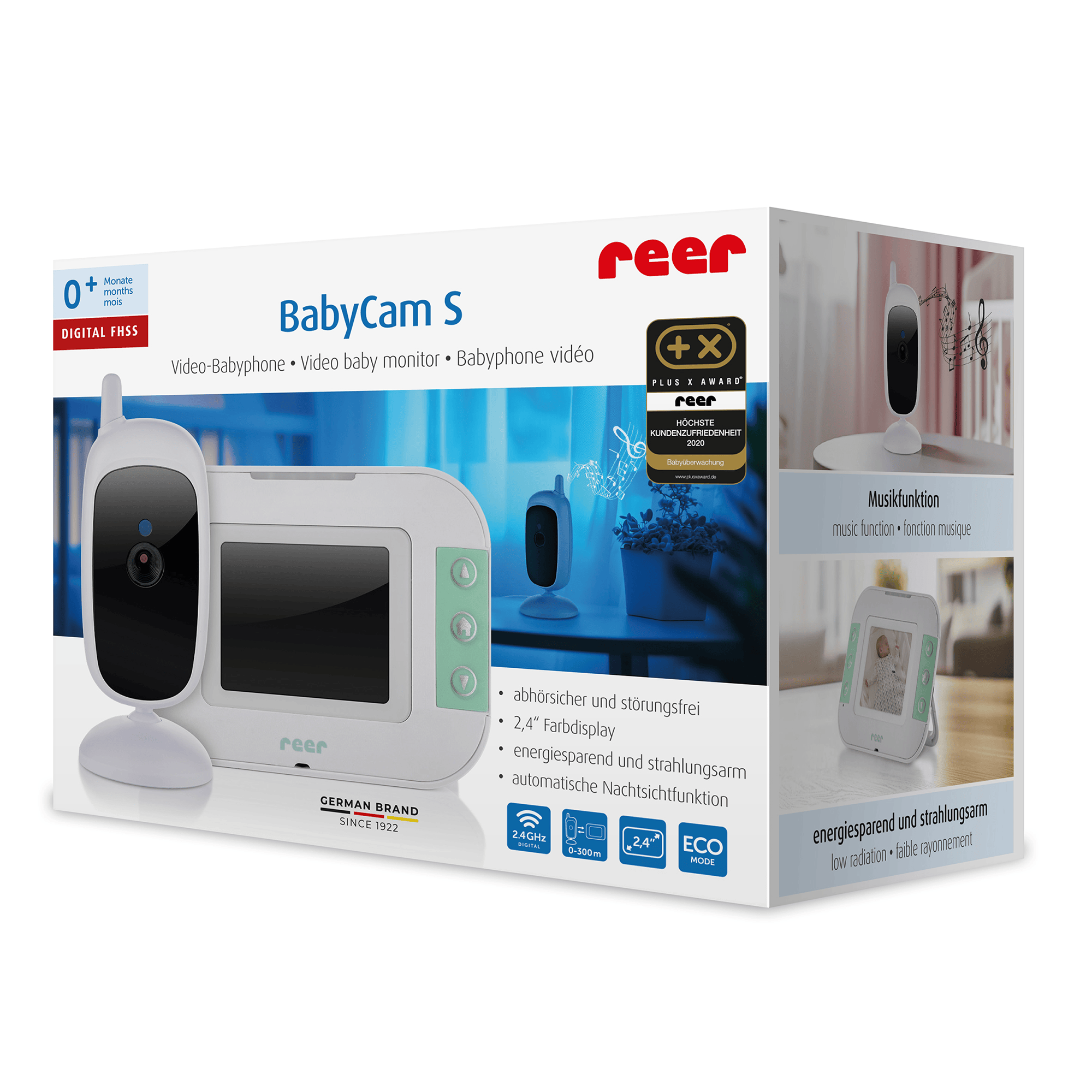Video Babyphone, reer, Weiß – Produktansicht