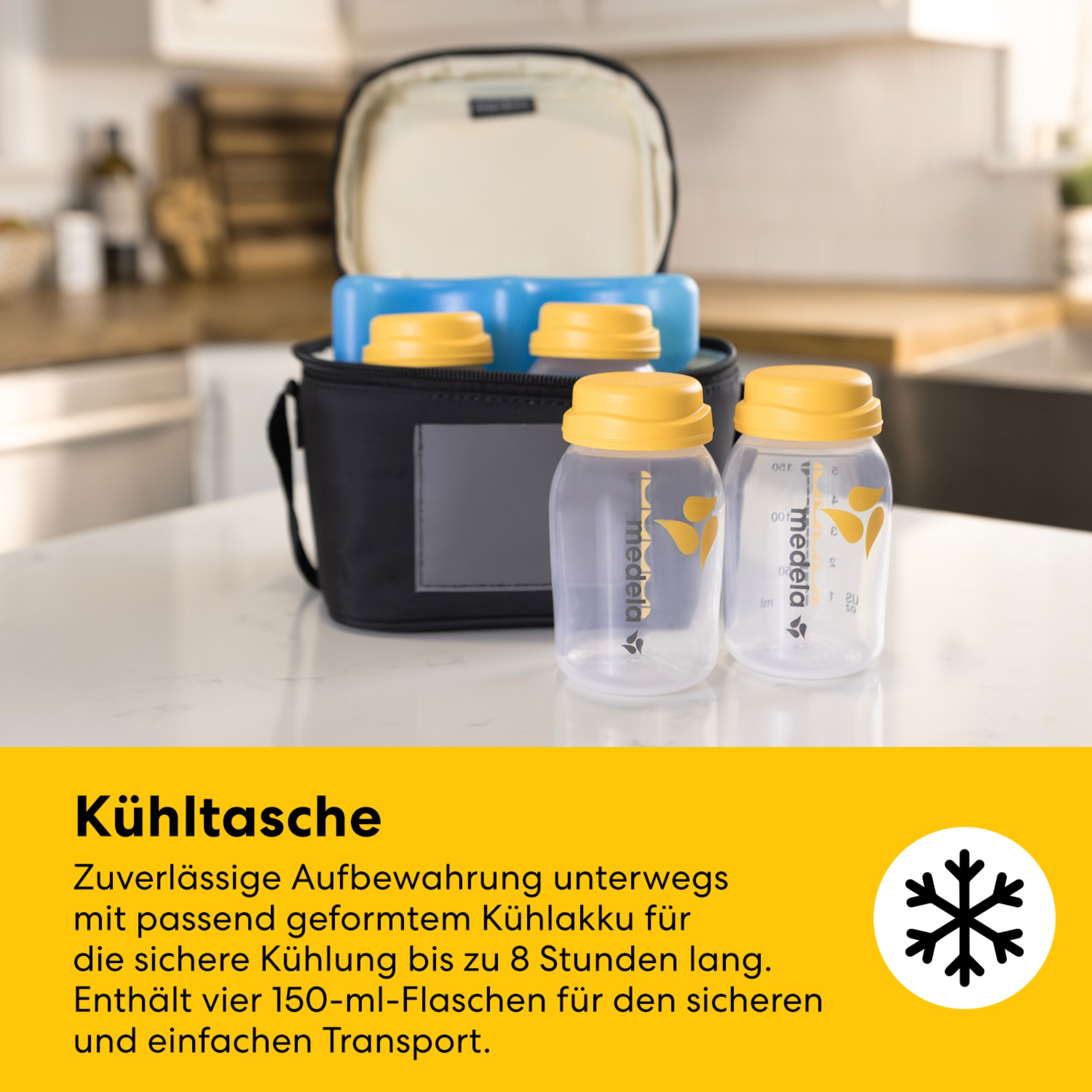 Stillzubehör, medela, Weiß – Produktansicht