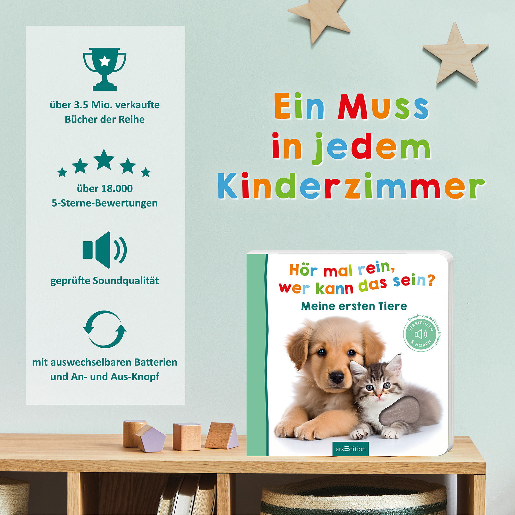 Kinderbücher, arsEdition, Mehrfarbig – Produktansicht