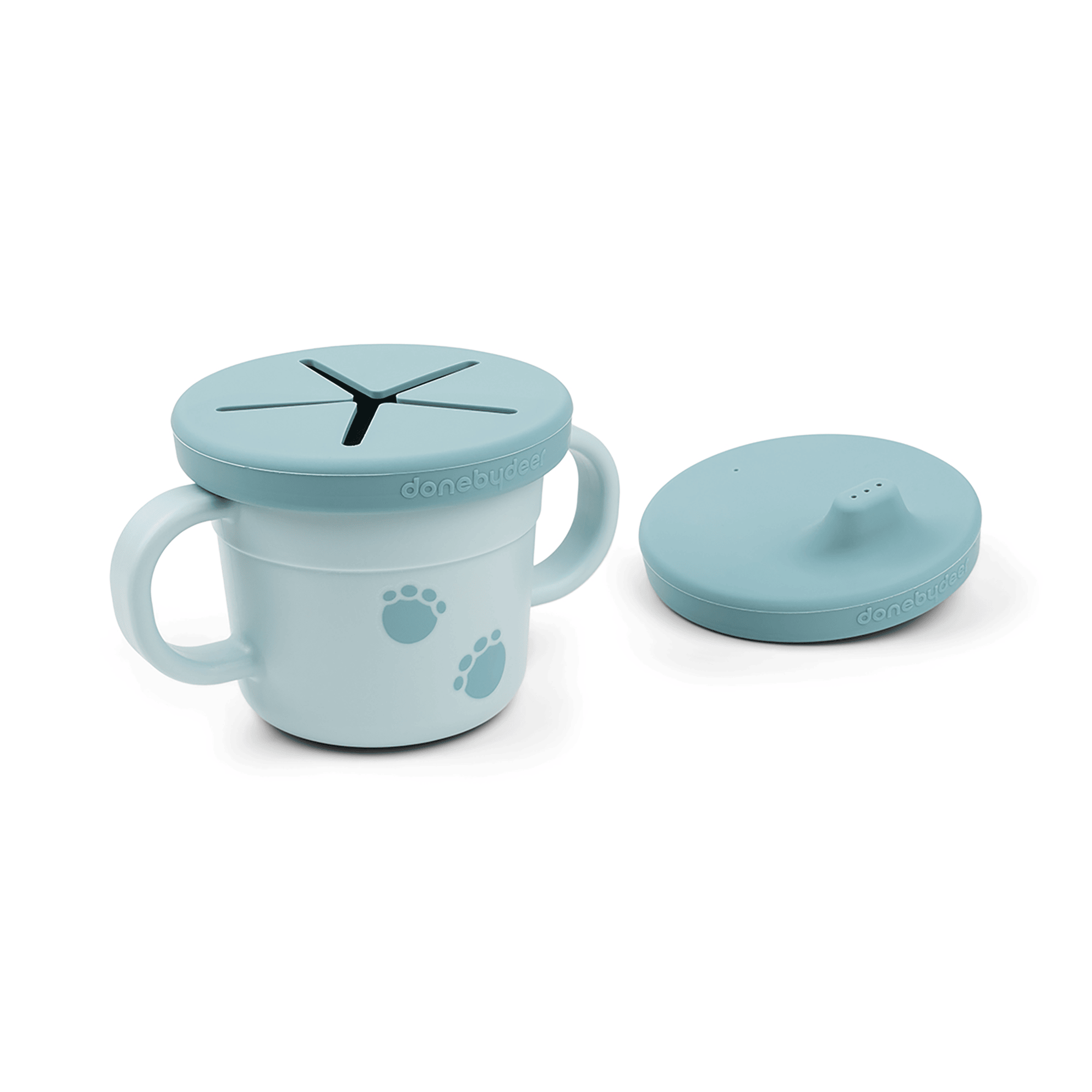 Trinklernbecher & -flaschen, done by deer, Blau – Produktansicht